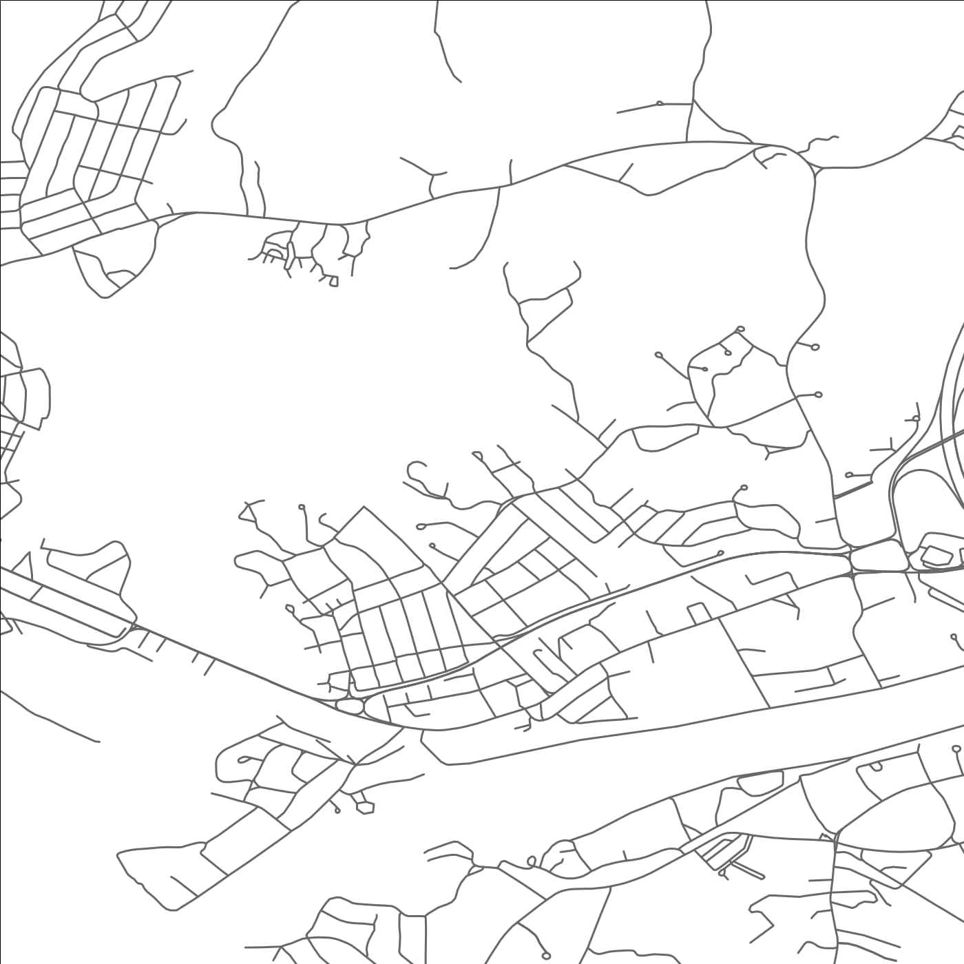 ROAD MAP OF BUZZARDS BAY, MASSACHUSETTS BY MAPBAKES