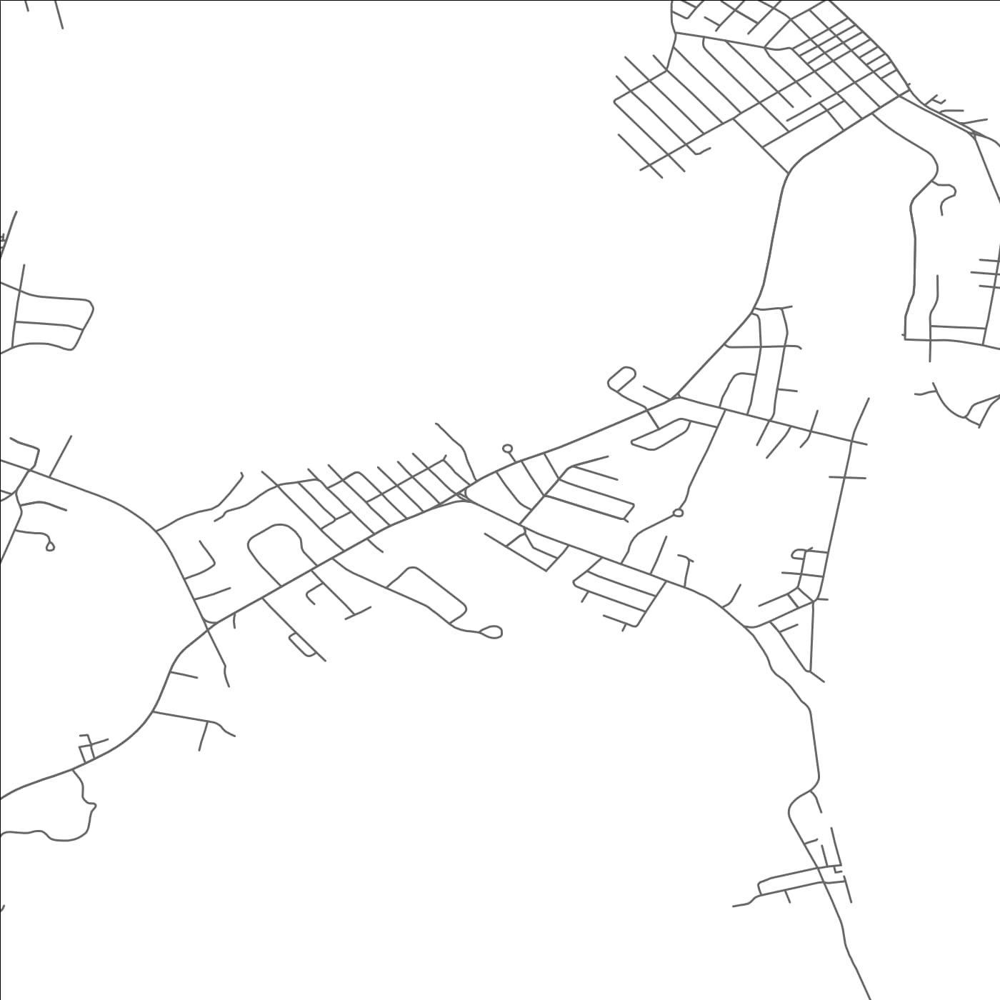 ROAD MAP OF CEDAR CREST, MASSACHUSETTS BY MAPBAKES