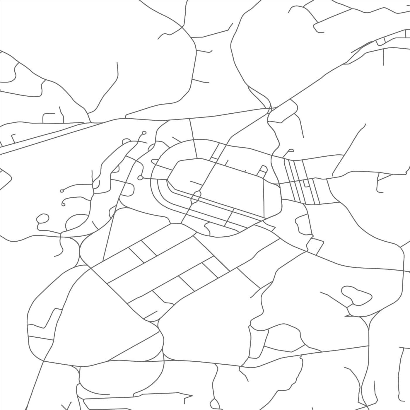 ROAD MAP OF DEVENS, MASSACHUSETTS BY MAPBAKES