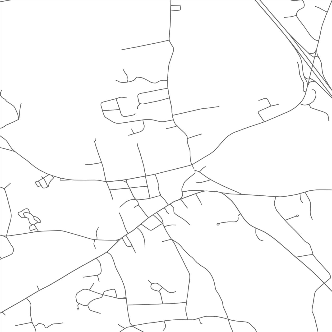 ROAD MAP OF EAST DOUGLAS, MASSACHUSETTS BY MAPBAKES