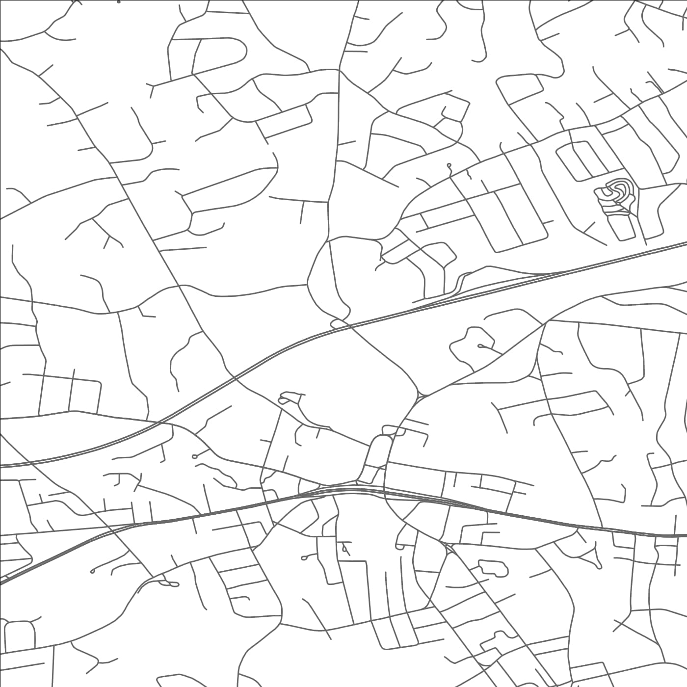ROAD MAP OF FRAMINGHAM, MASSACHUSETTS BY MAPBAKES