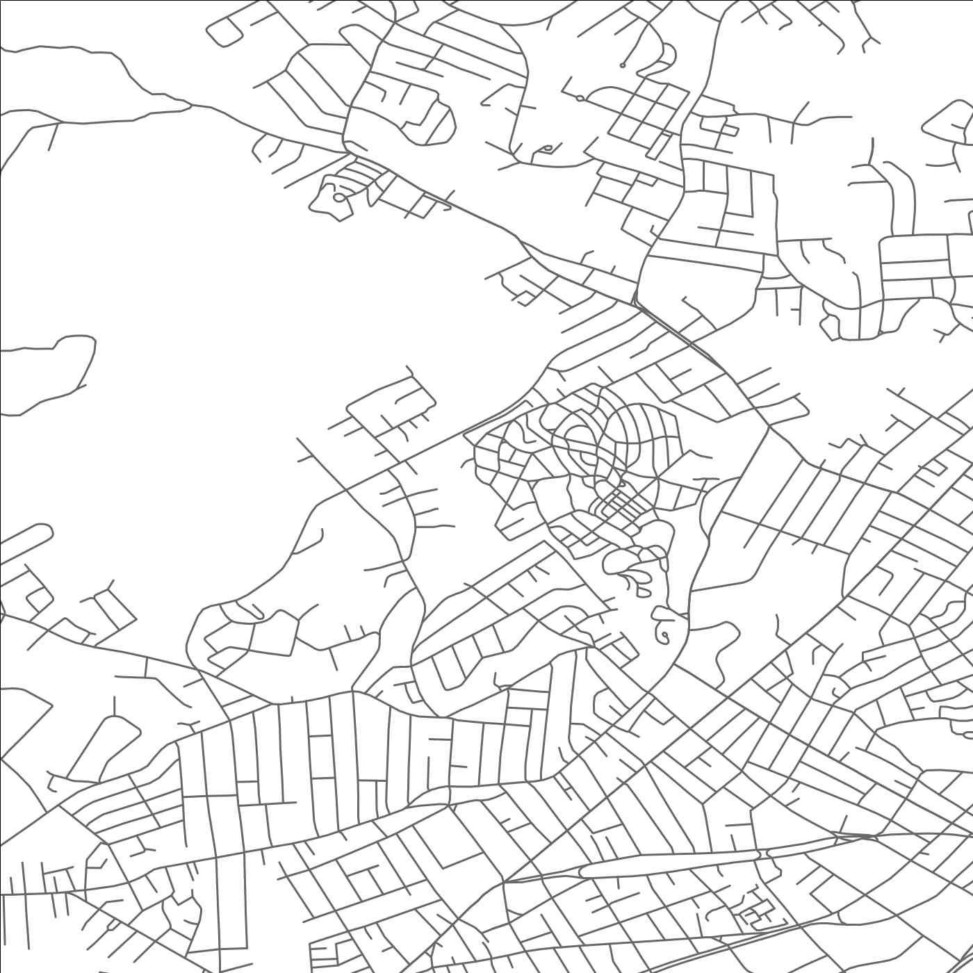 ROAD MAP OF LYNN, MASSACHUSETTS BY MAPBAKES