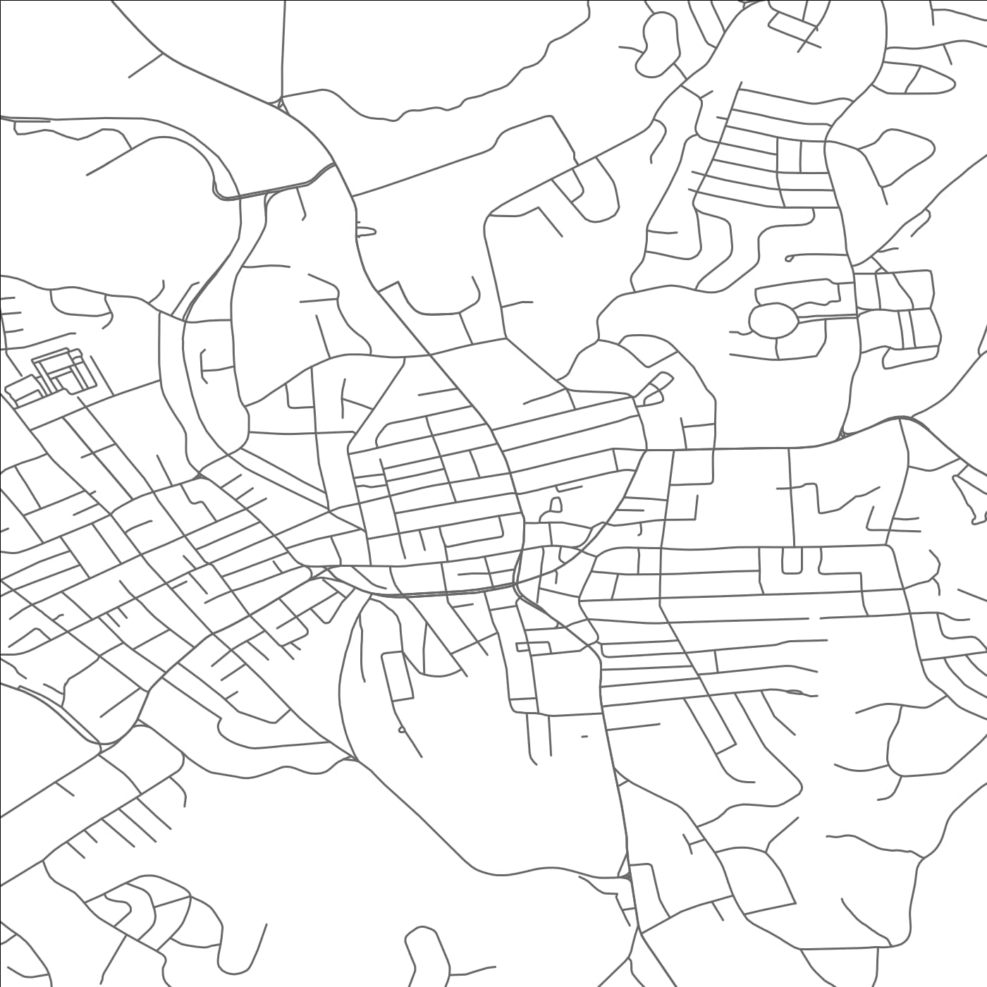 ROAD MAP OF MARLBOROUGH, MASSACHUSETTS BY MAPBAKES