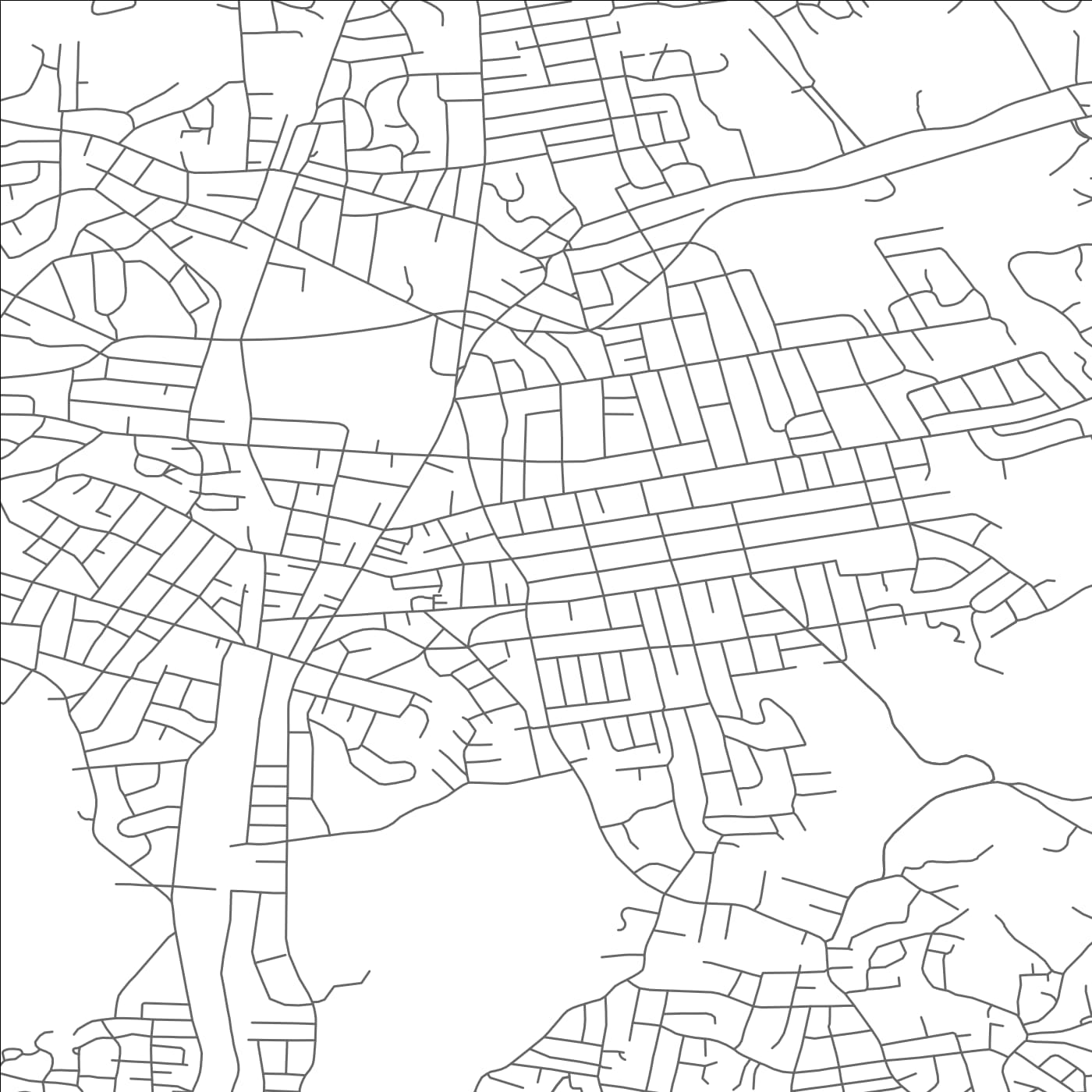 ROAD MAP OF MELROSE, MASSACHUSETTS BY MAPBAKES