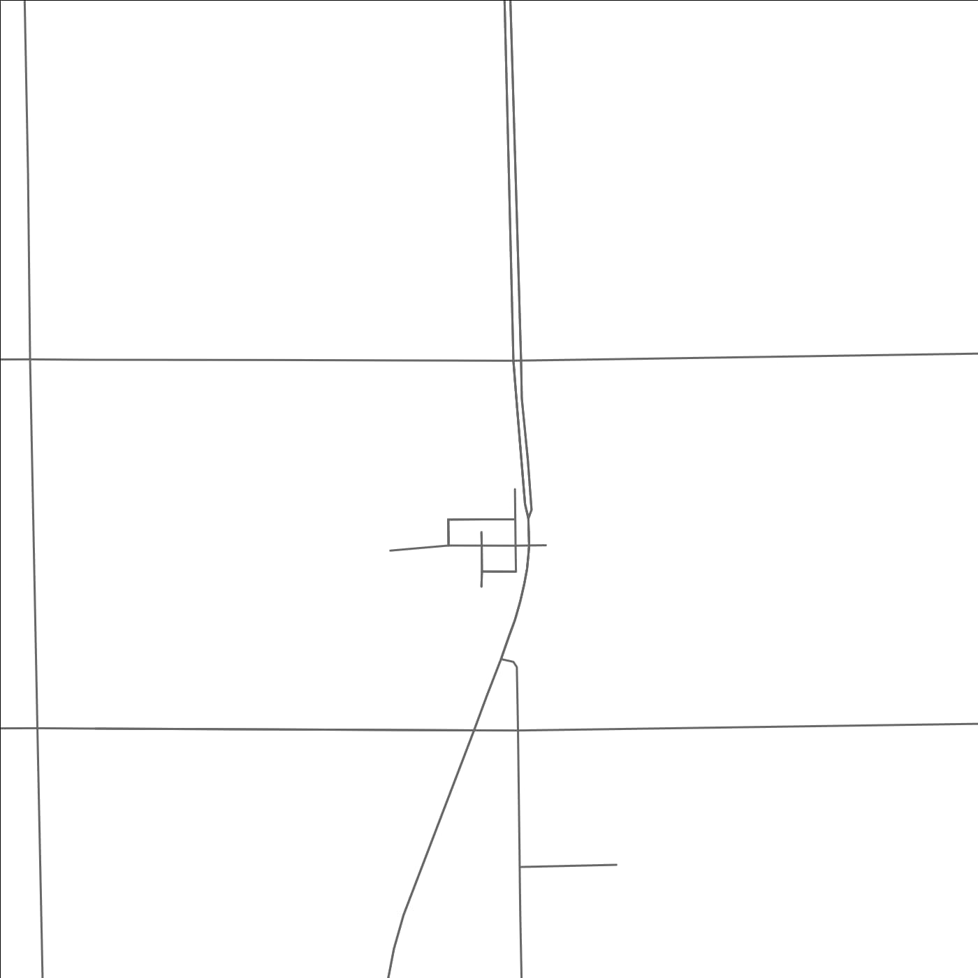 ROAD MAP OF PRINCETON, NEBRASKA BY MAPBAKES