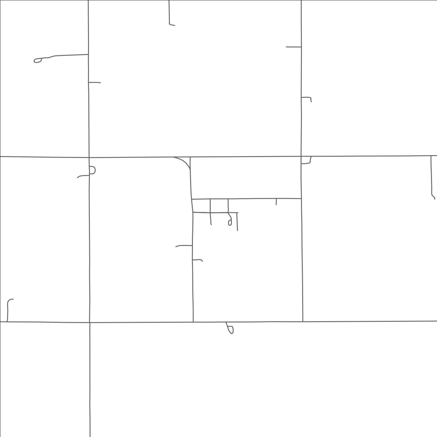 ROAD MAP OF RAEVILLE, NEBRASKA BY MAPBAKES