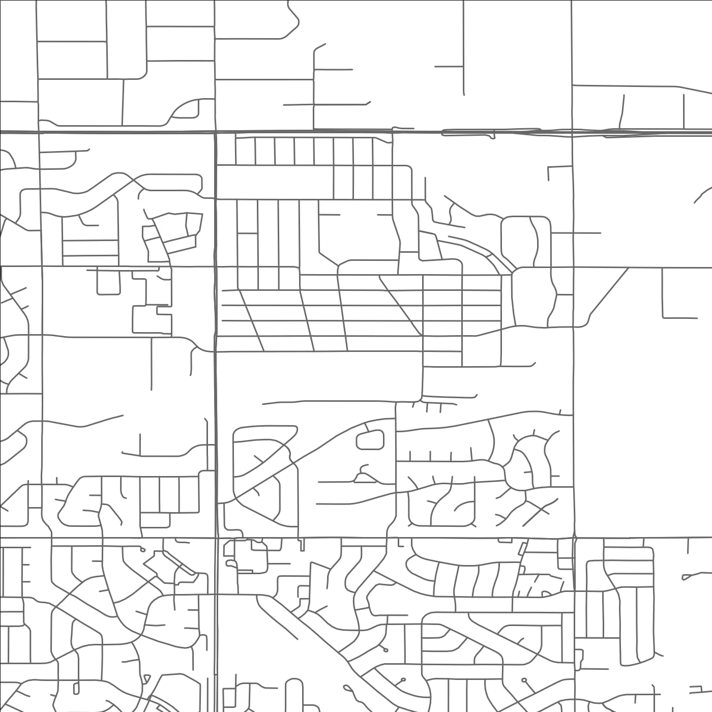 ROAD MAP OF RALSTON, NEBRASKA BY MAPBAKES