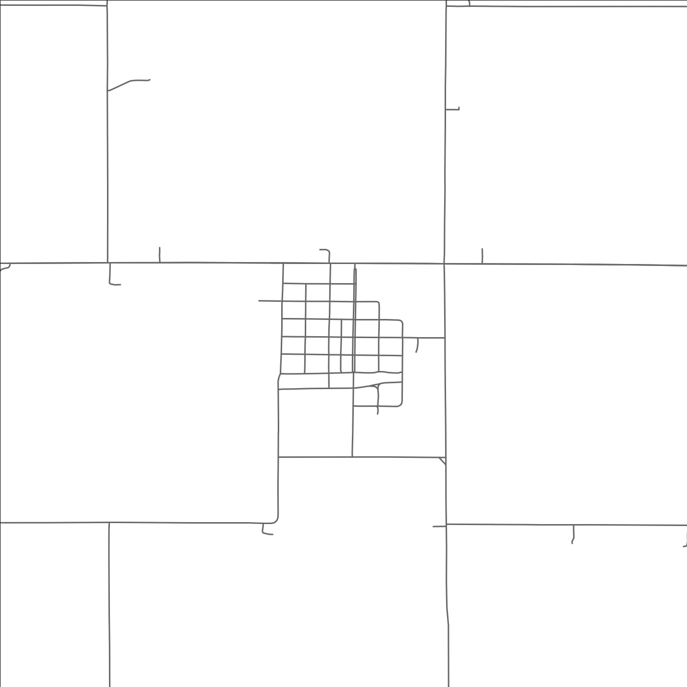 ROAD MAP OF TOBIAS, NEBRASKA BY MAPBAKES