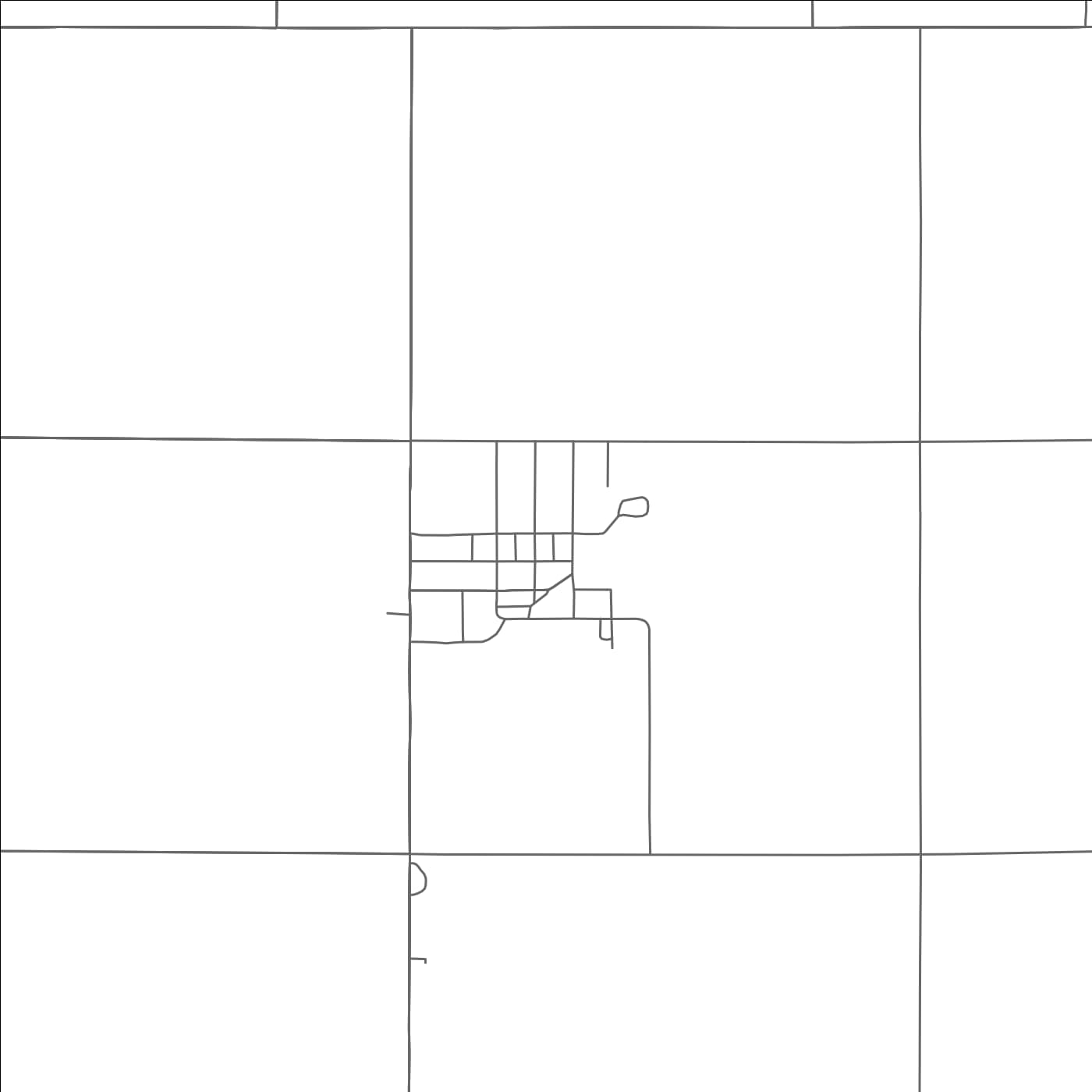 ROAD MAP OF TRUMBULL, NEBRASKA BY MAPBAKES