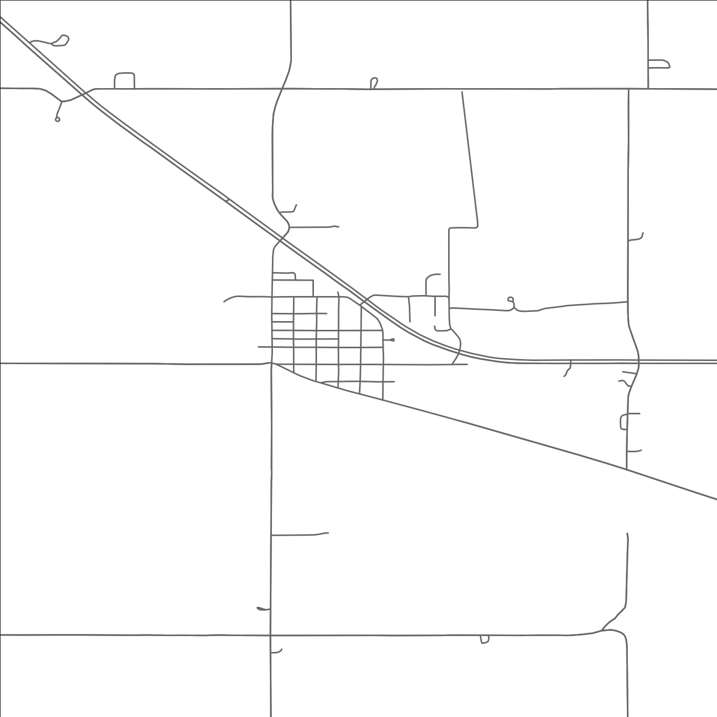 ROAD MAP OF UNADILLA, NEBRASKA BY MAPBAKES