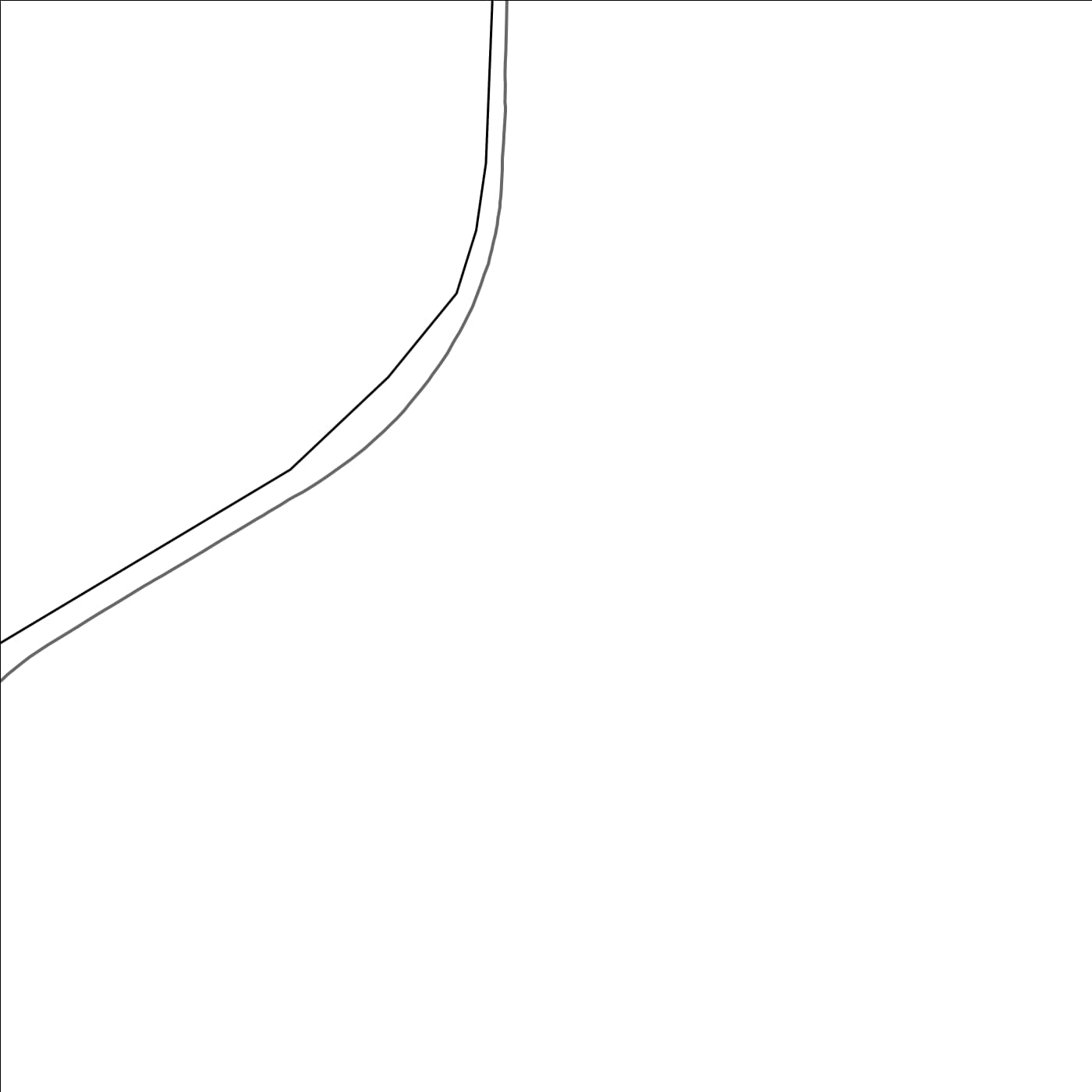 ROAD MAP OF TAUNSA, PAKISTAN BY MAPBAKES