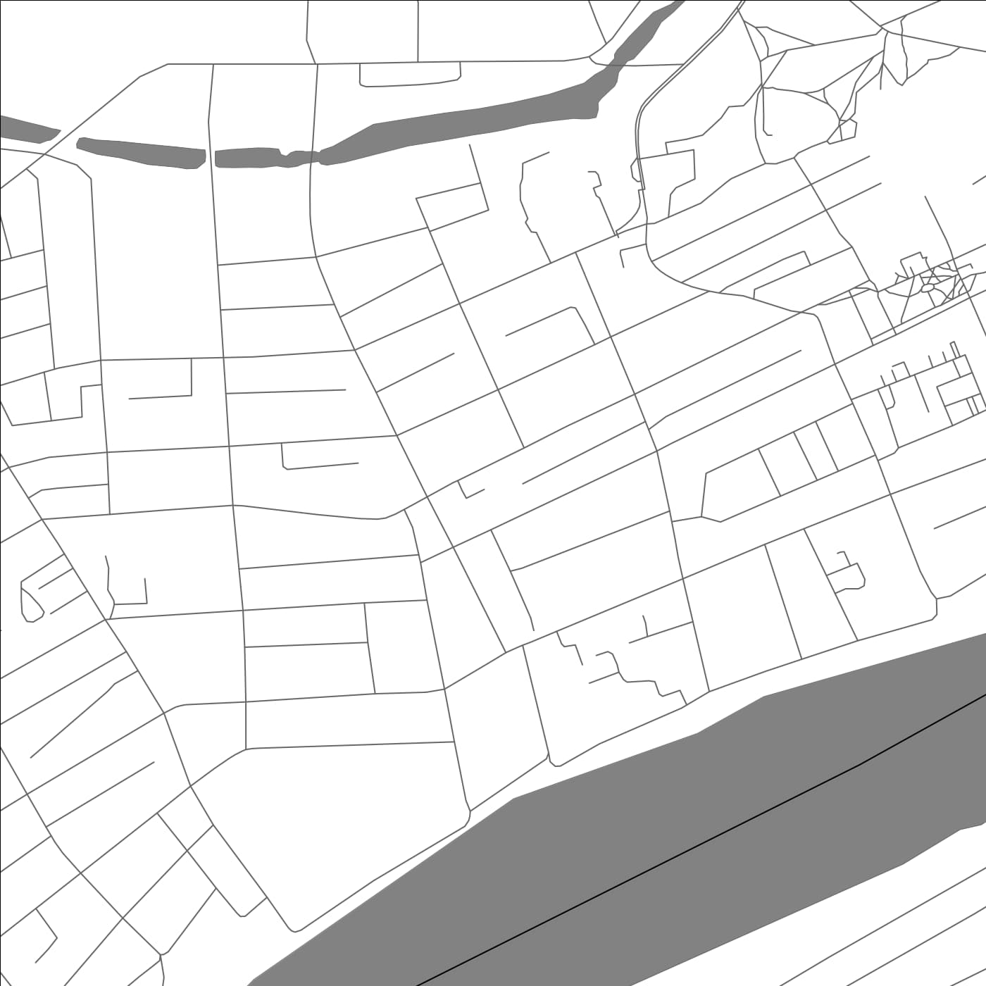 ROAD MAP OF ZEYA, RUSSIA BY MAPBAKES
