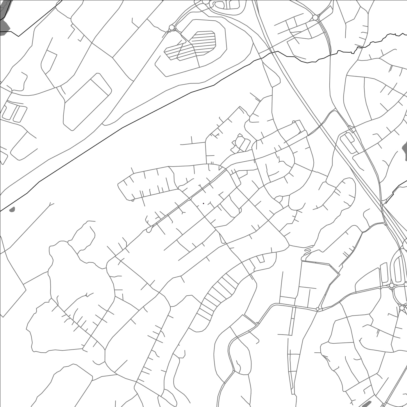 ROAD MAP OF VEGA, SWEDEN BY MAPBAKES