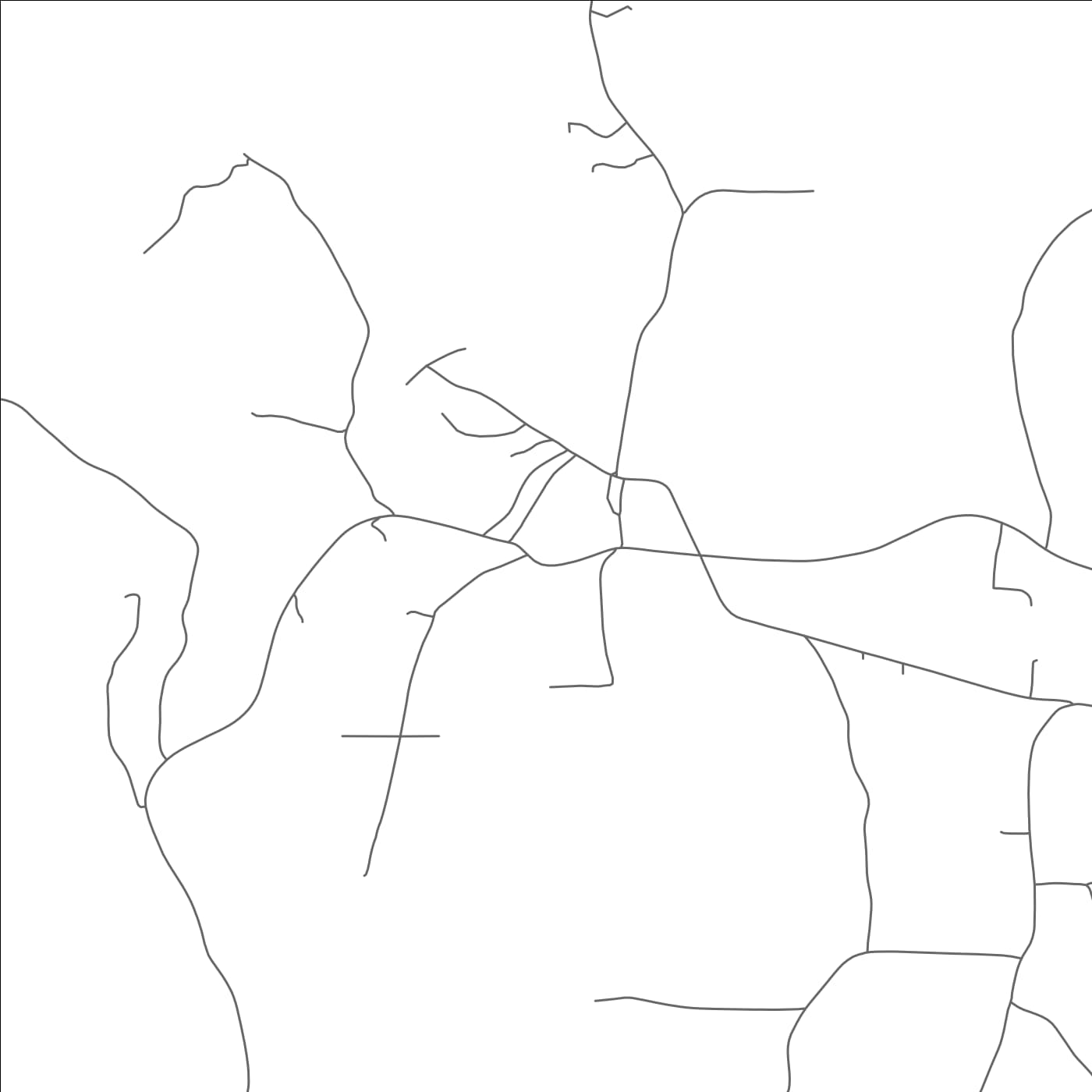 ROAD MAP OF WHITINGHAM, VERMONT BY MAPBAKES