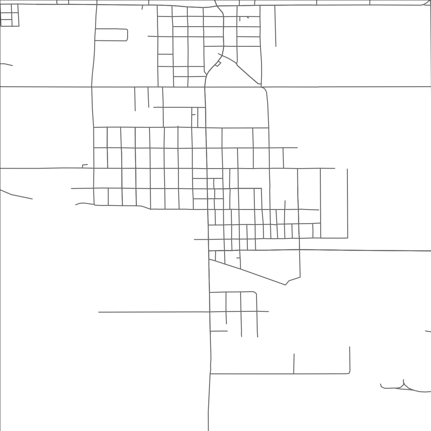 ROAD MAP OF ADAMS, WISCONSIN BY MAPBAKES