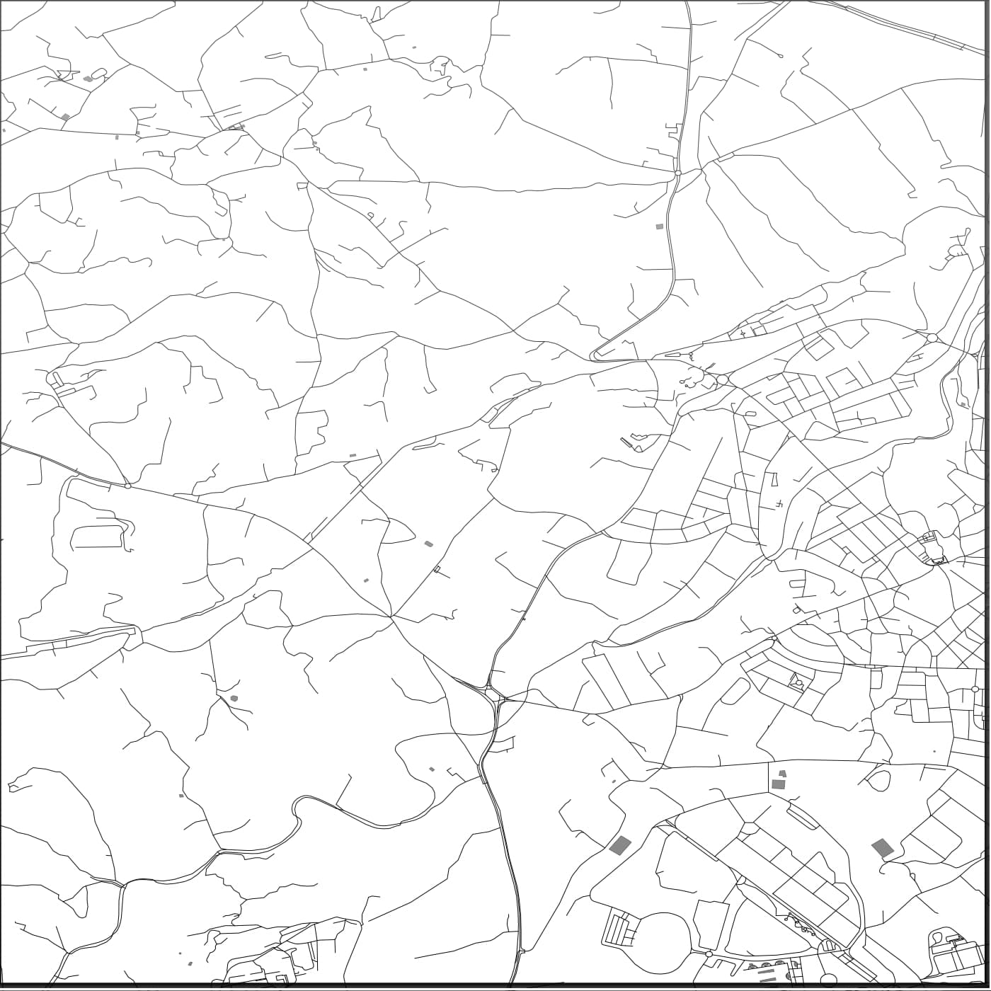 ROAD MAP OF BEZBEZIJA, MALTA BY MAPBAKES