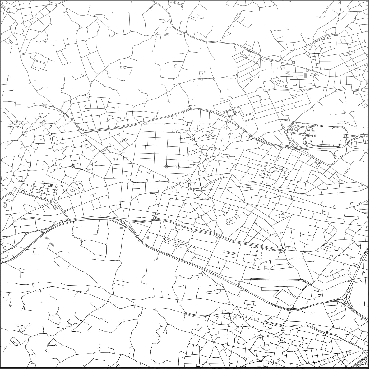 ROAD MAP OF BIRKIRKARA, MALTA BY MAPBAKES