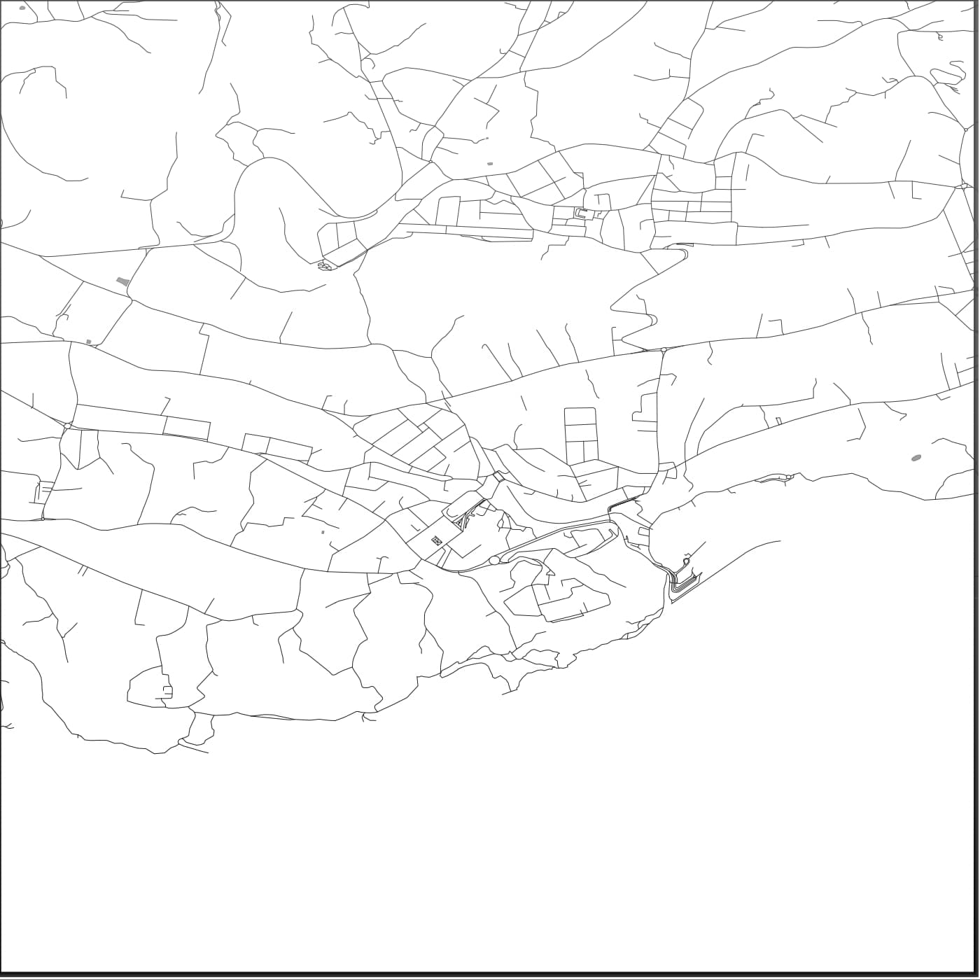 ROAD MAP OF GHAJNSIELEM, MALTA BY MAPBAKES