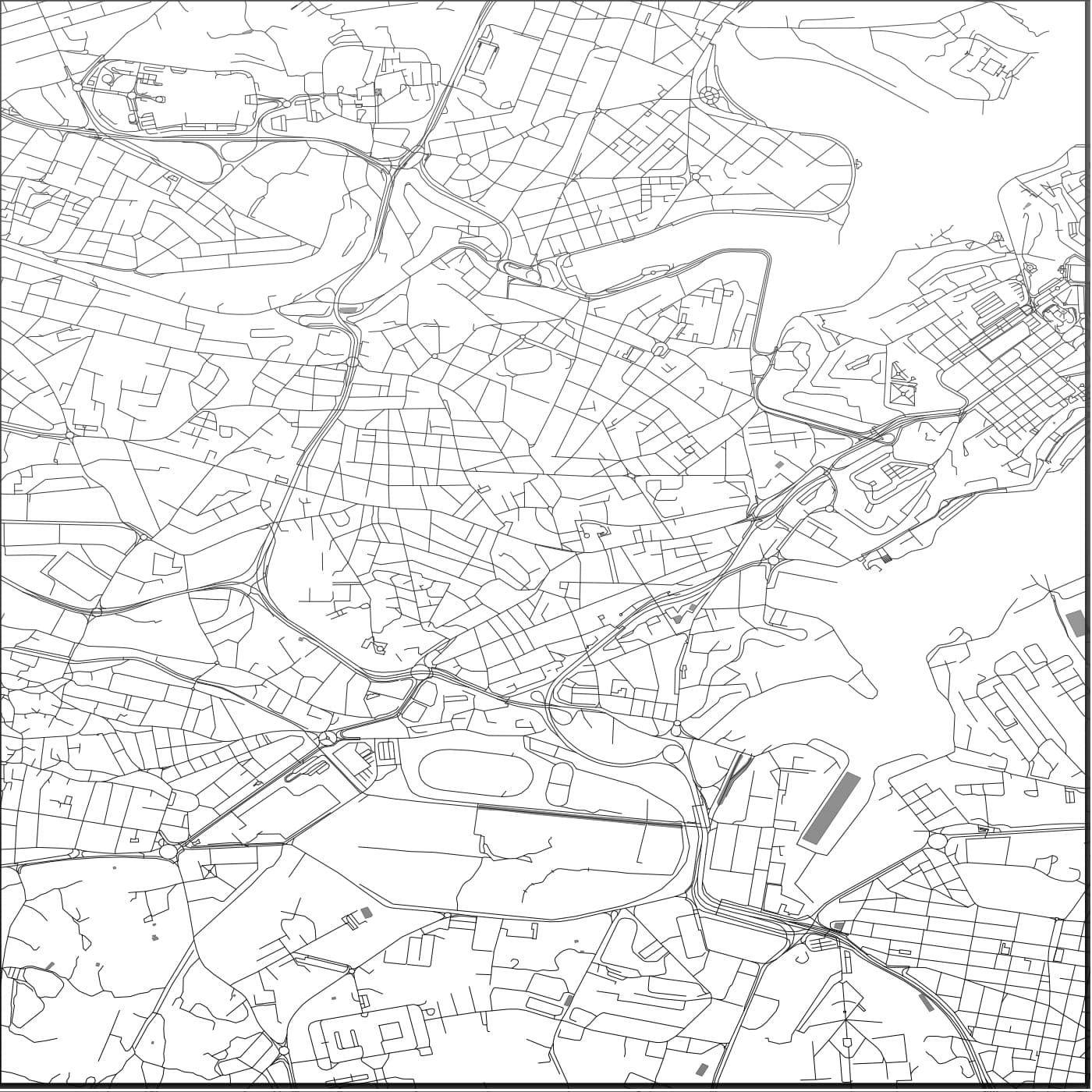ROAD MAP OF HAMRUN, MALTA BY MAPBAKES