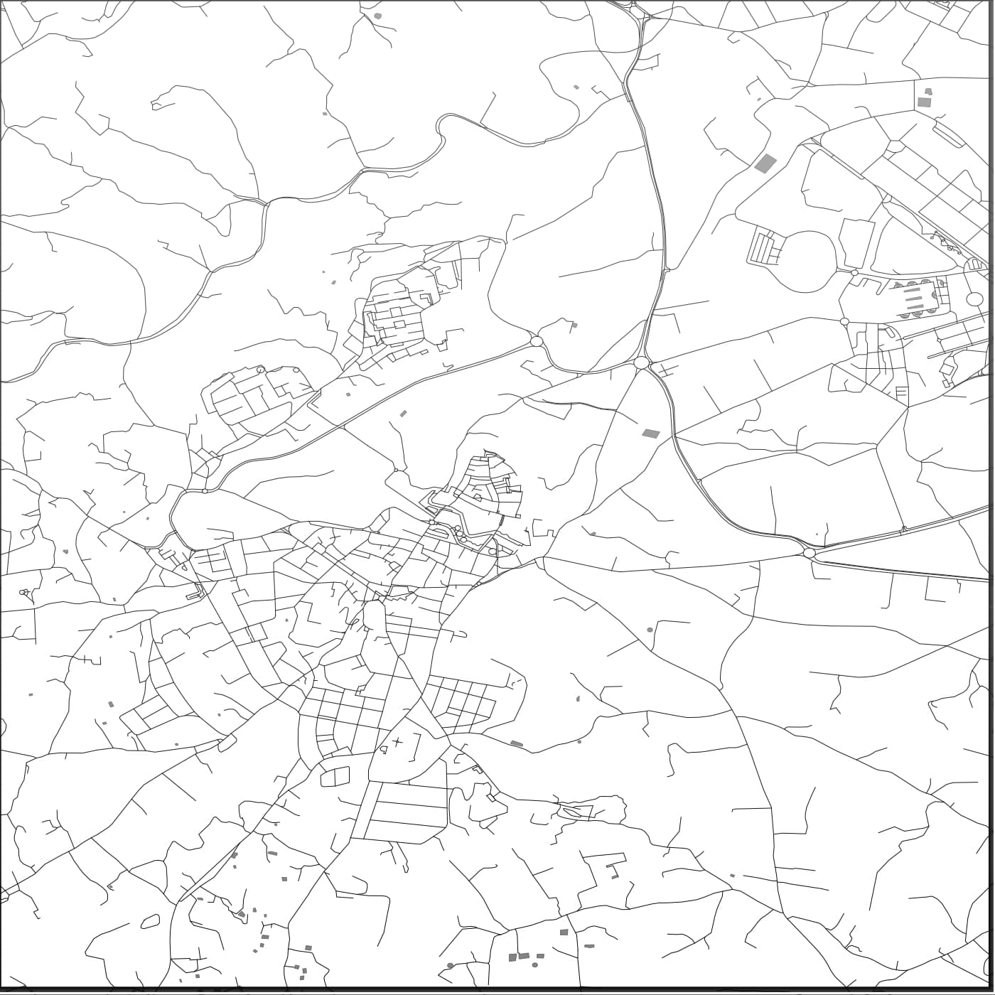 ROAD MAP OF IMDINA, MALTA BY MAPBAKES