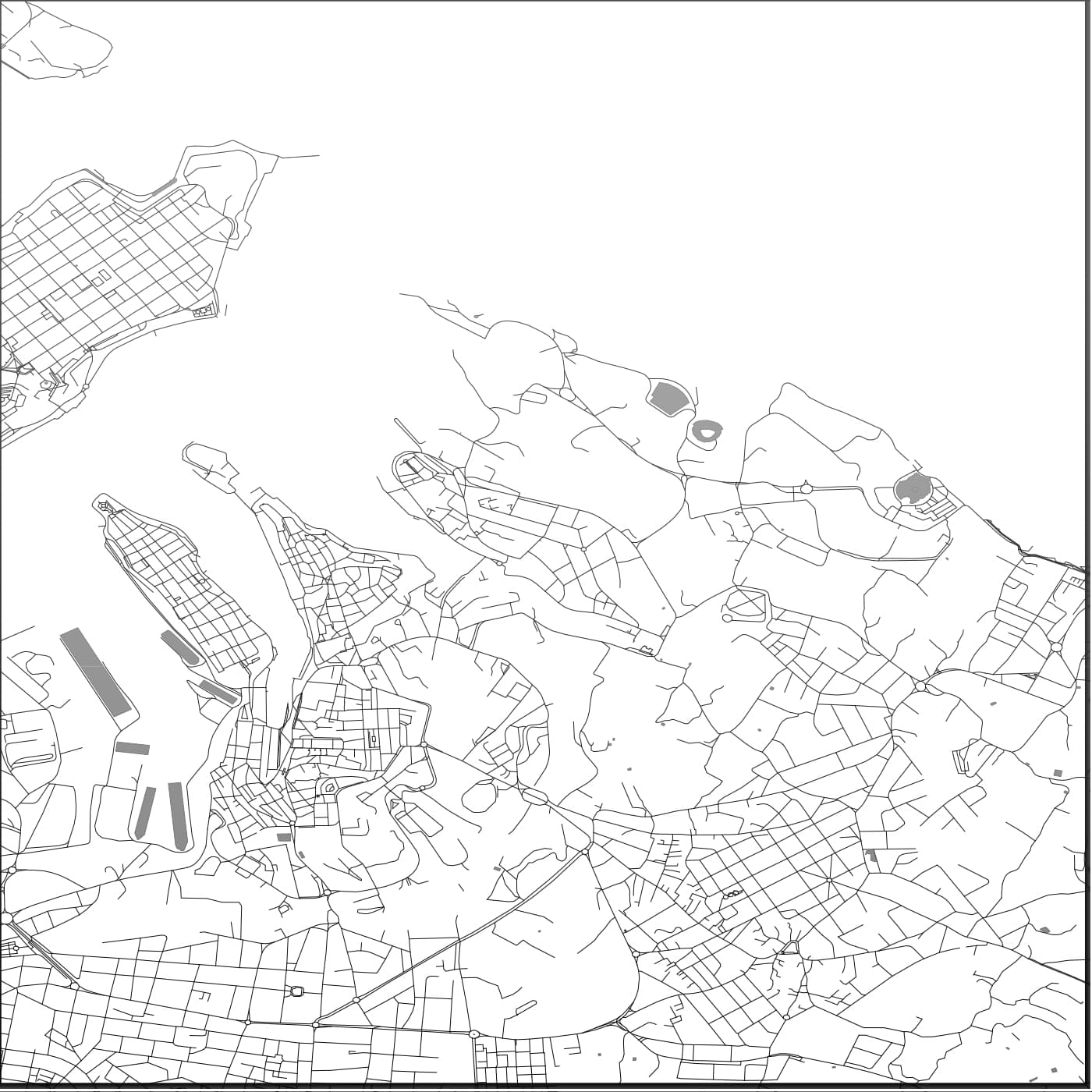 ROAD MAP OF KALKARA, MALTA BY MAPBAKES