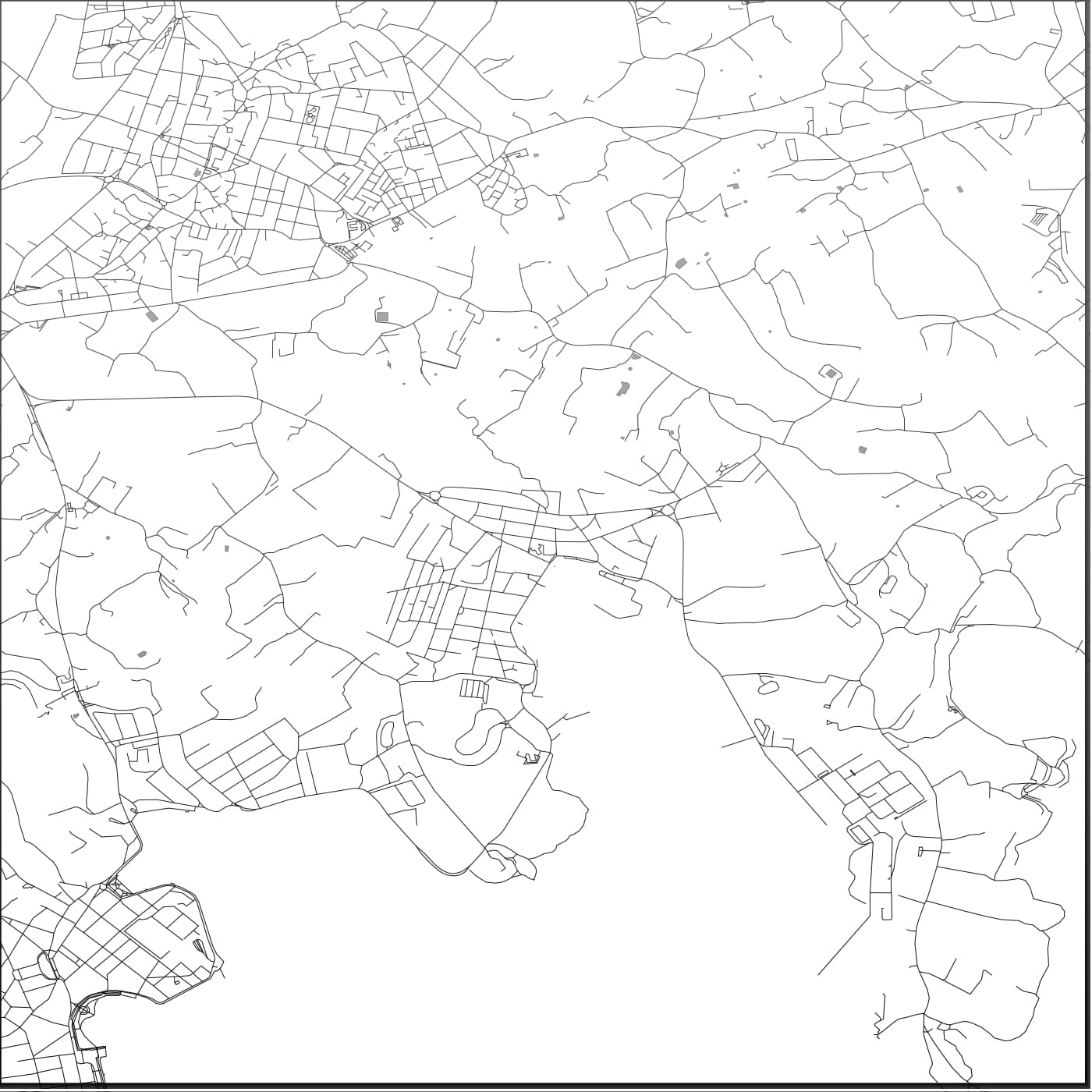 ROAD MAP OF MARSAXLOKK, MALTA BY MAPBAKES