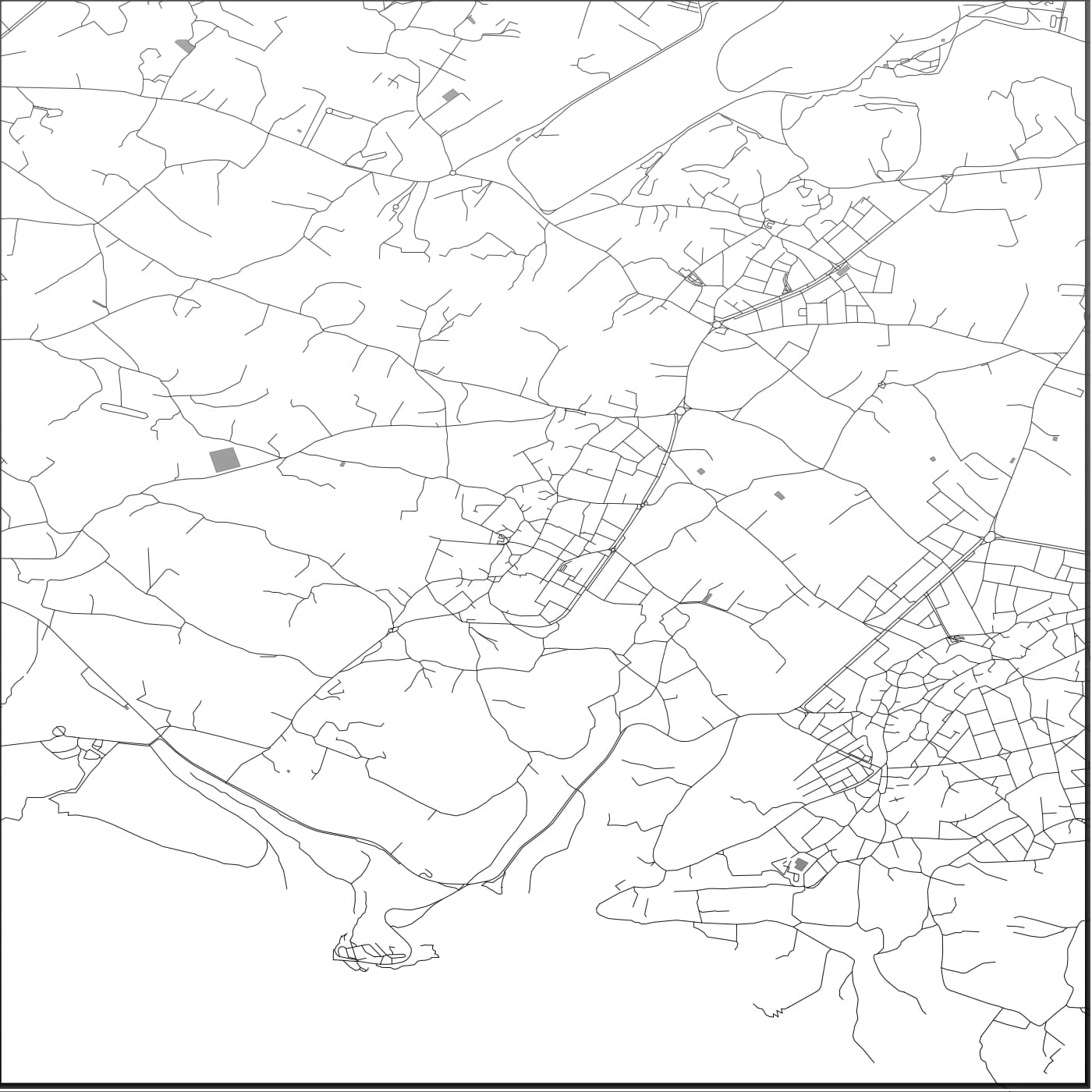 ROAD MAP OF QRENDI, MALTA BY MAPBAKES