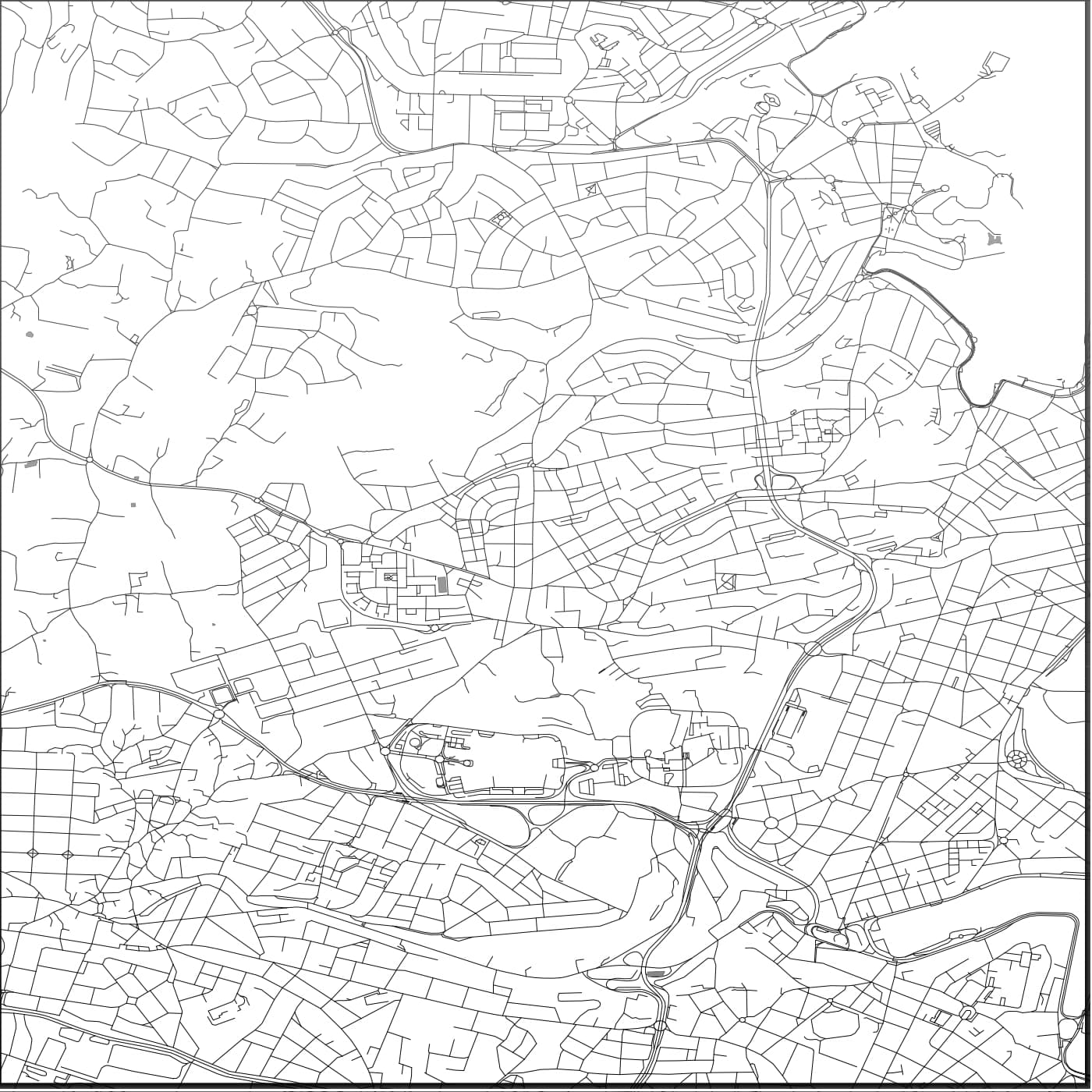 ROAD MAP OF SAN GWANN, MALTA BY MAPBAKES