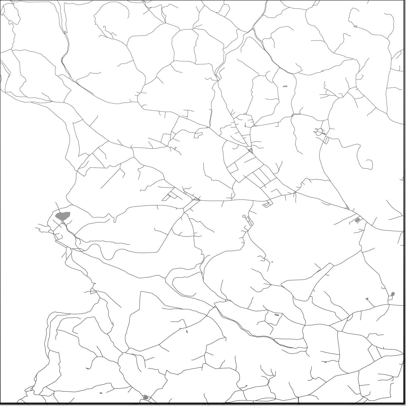 ROAD MAP OF SAN LAWRENZ, MALTA BY MAPBAKES