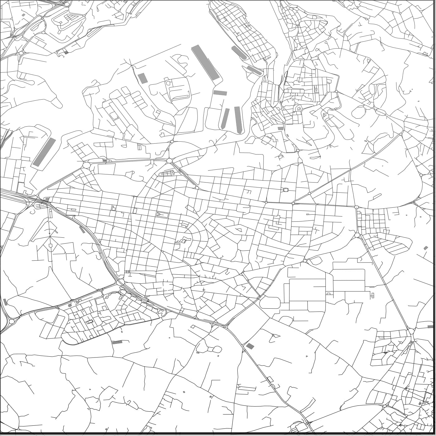 ROAD MAP OF TAL BORG, MALTA BY MAPBAKES