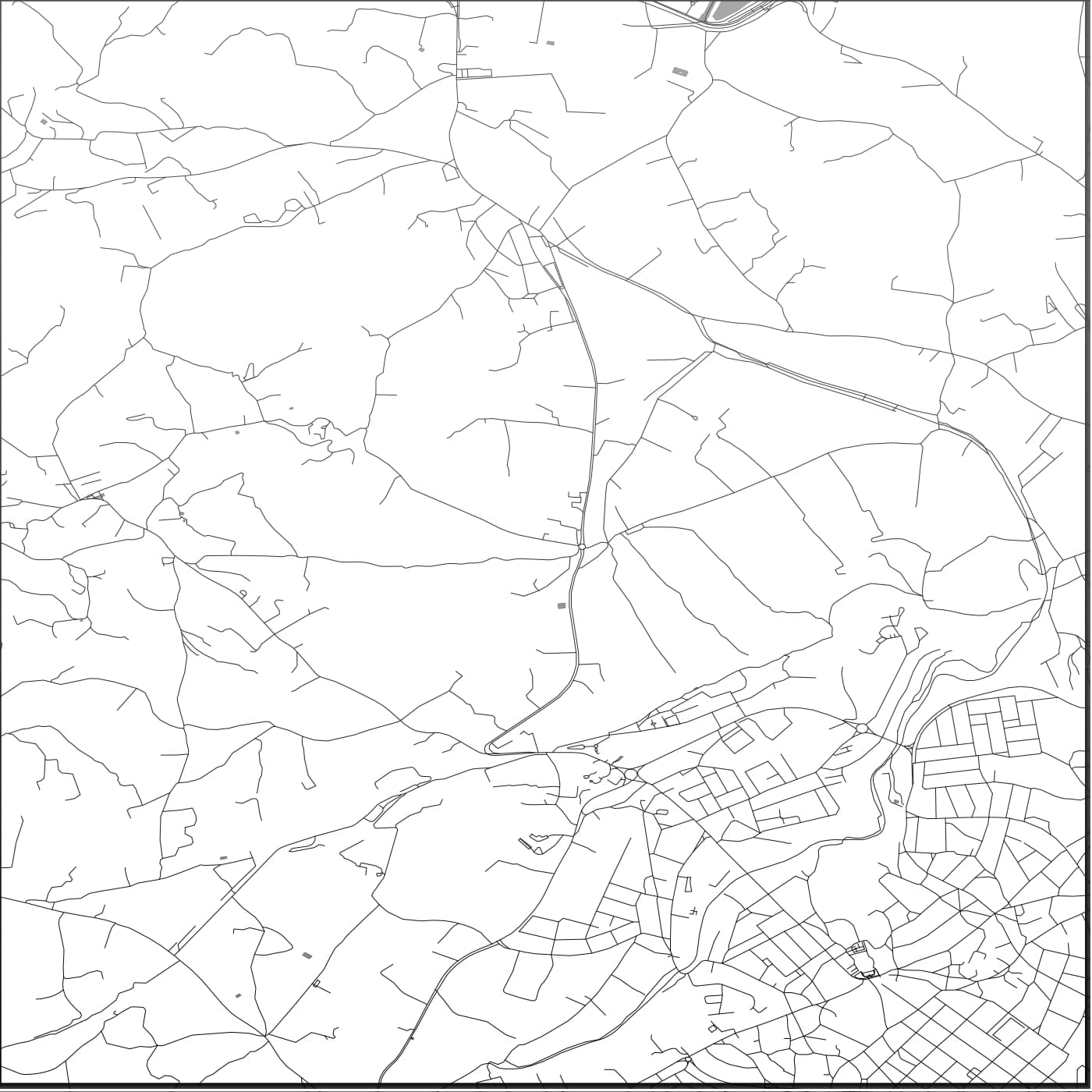 ROAD MAP OF WIED L ARKATA, MALTA BY MAPBAKES