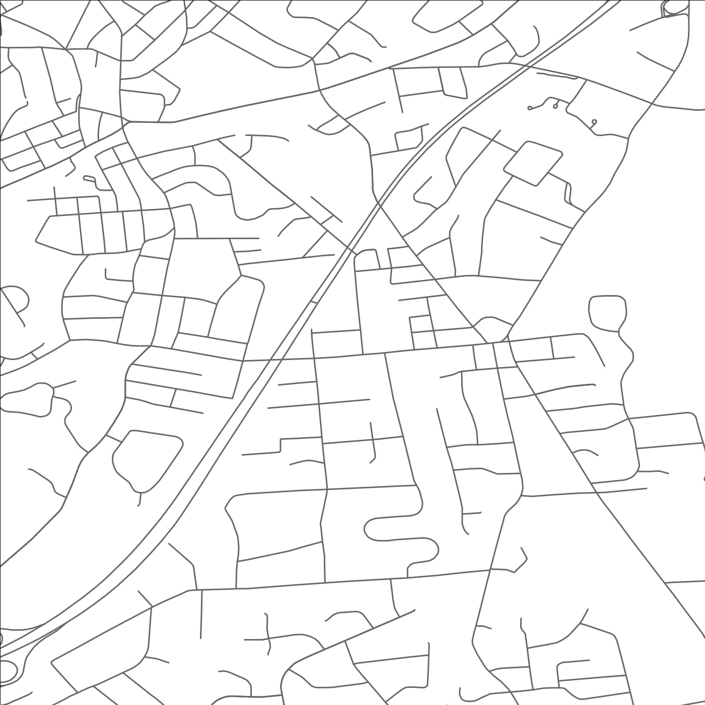 ROAD MAP OF BASKING RIDGE, NEW JERSEY BY MAPBAKES