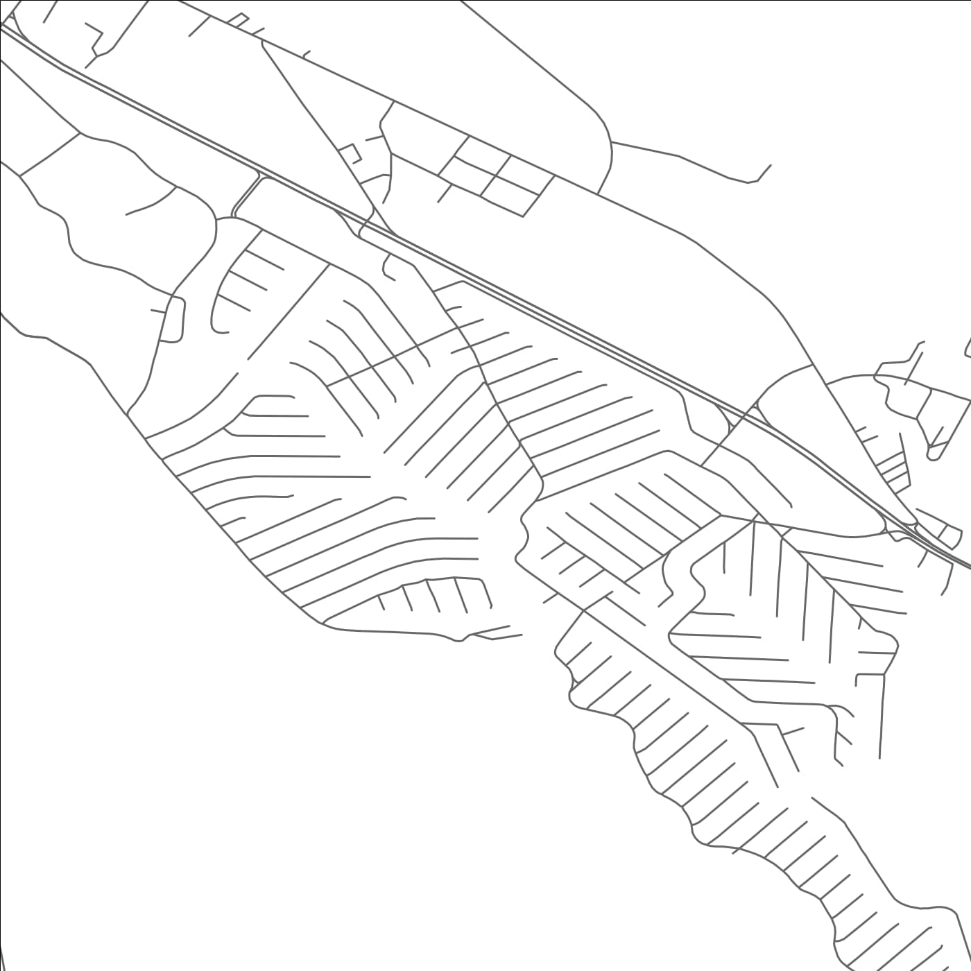 ROAD MAP OF BEACH HAVEN WEST, NEW JERSEY BY MAPBAKES