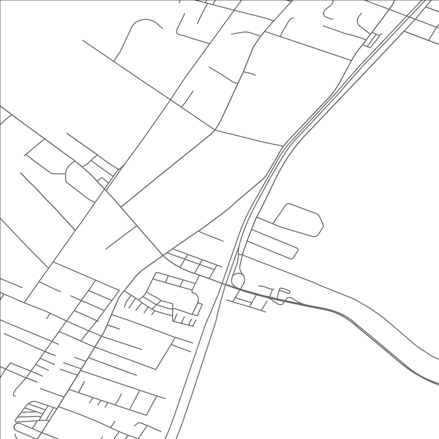 ROAD MAP OF BURLEIGH, NEW JERSEY BY MAPBAKES