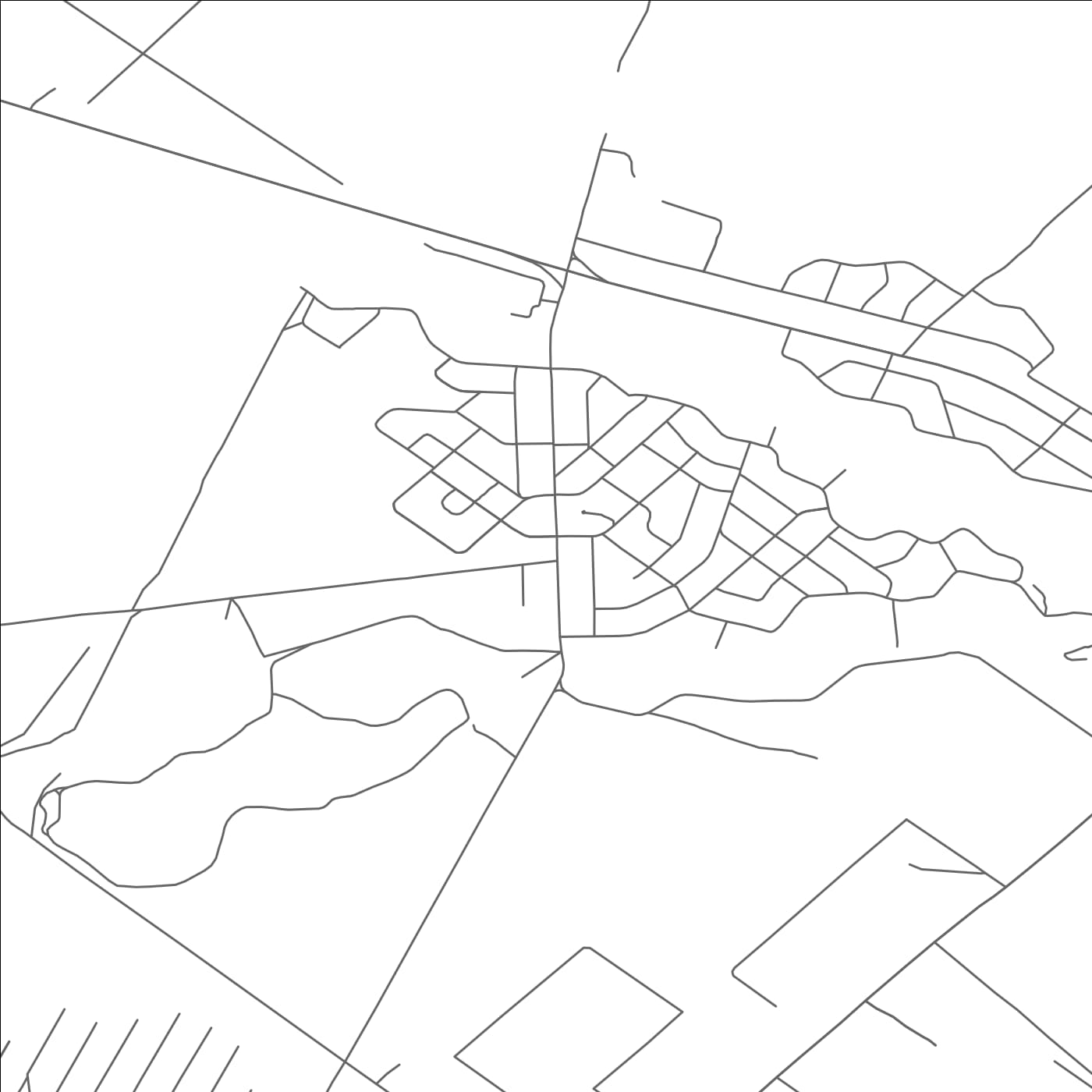 ROAD MAP OF COLLINGS LAKES, NEW JERSEY BY MAPBAKES