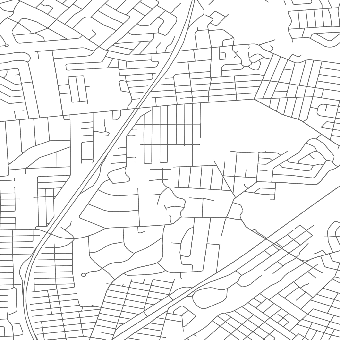 ROAD MAP OF COLONIA, NEW JERSEY BY MAPBAKES