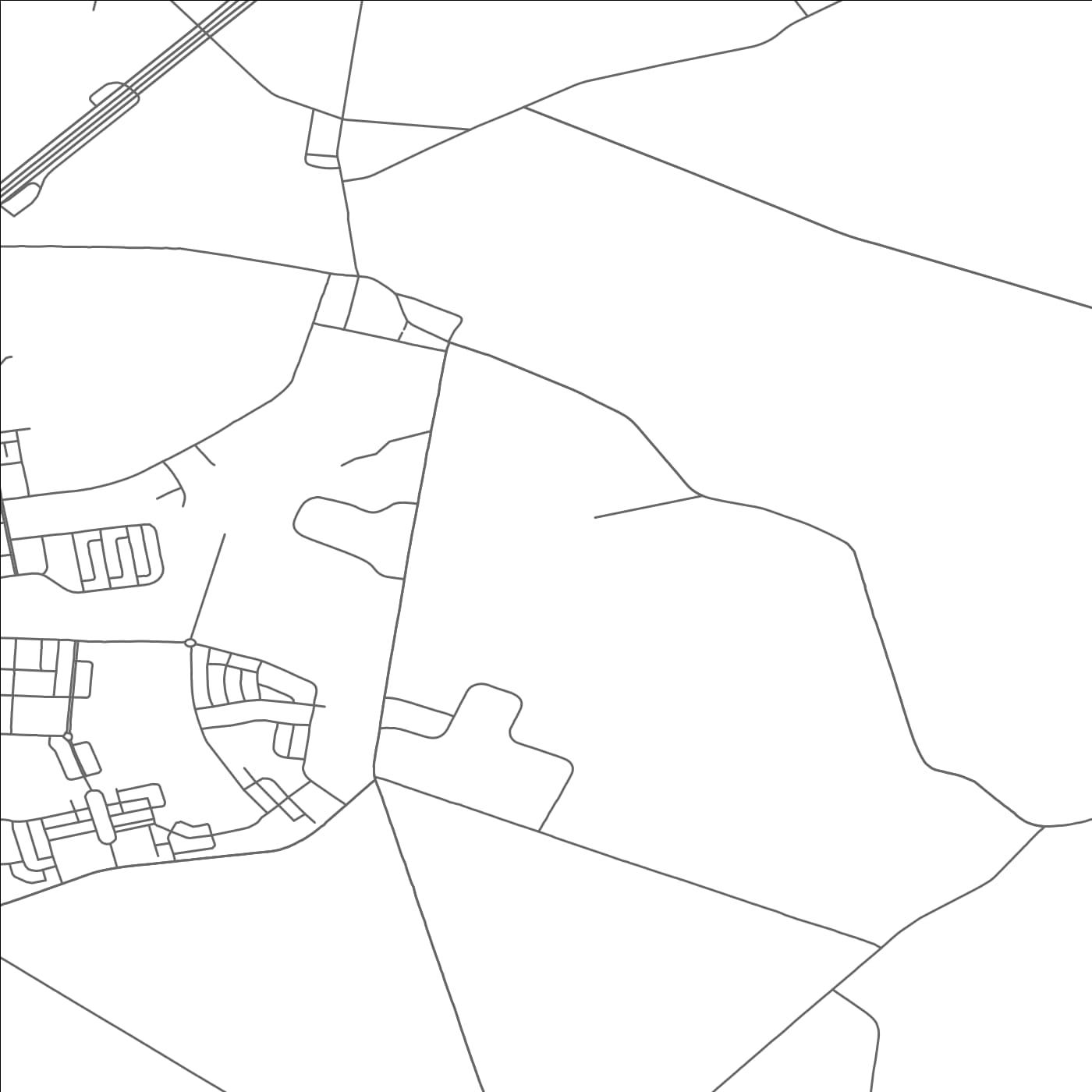 ROAD MAP OF CROSSWICKS, NEW JERSEY BY MAPBAKES