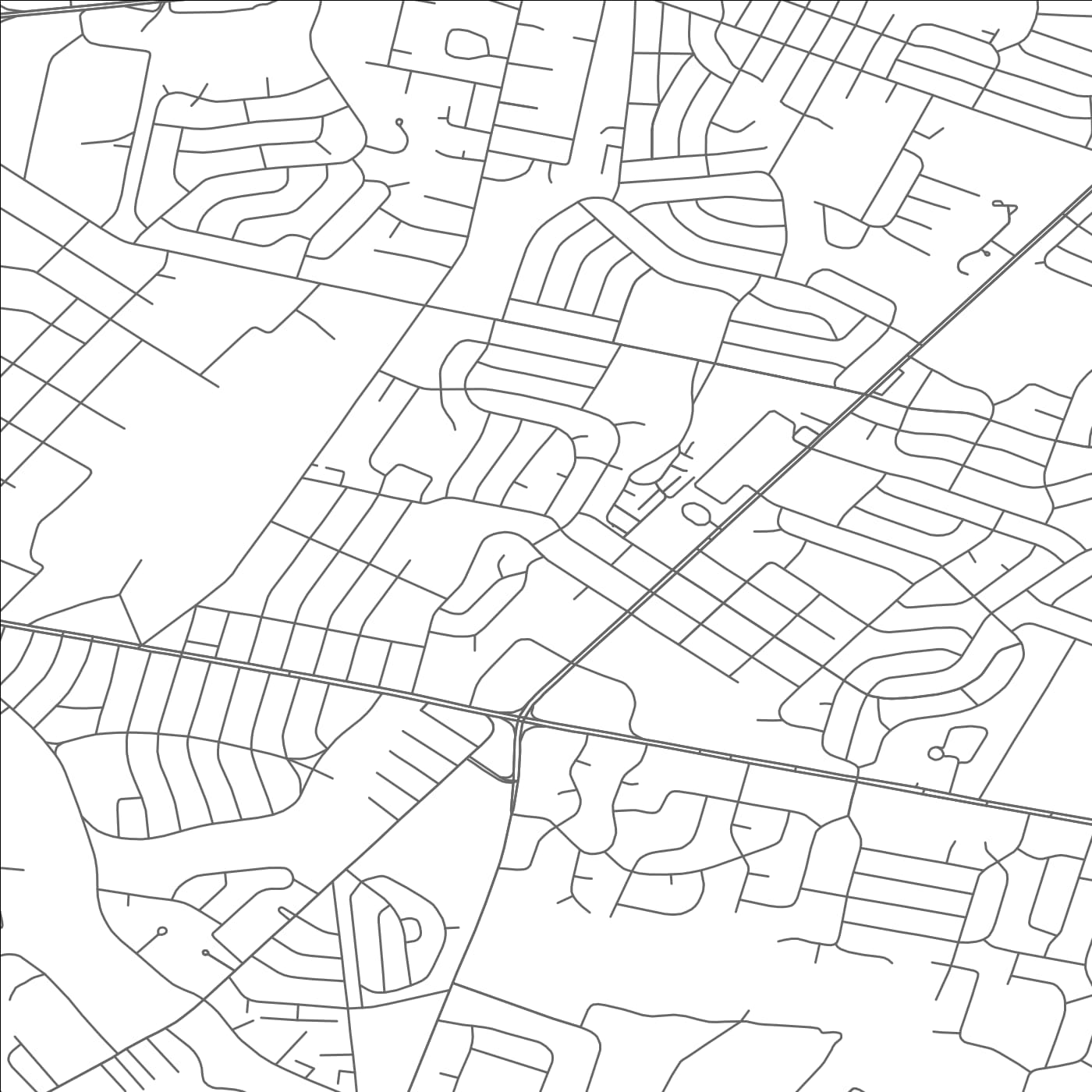 ROAD MAP OF ELLISBURG, NEW JERSEY BY MAPBAKES
