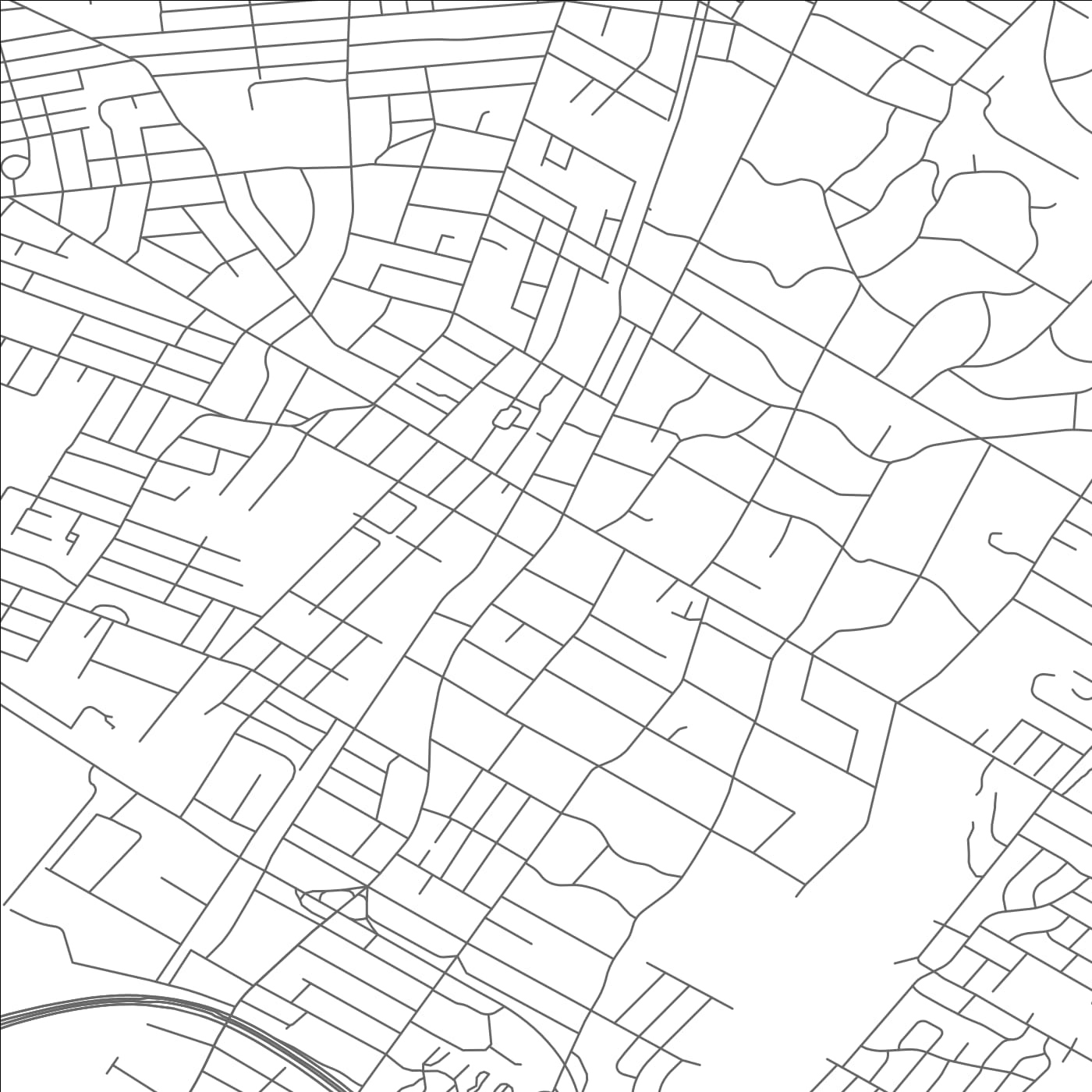 ROAD MAP OF ENGLEWOOD, NEW JERSEY BY MAPBAKES