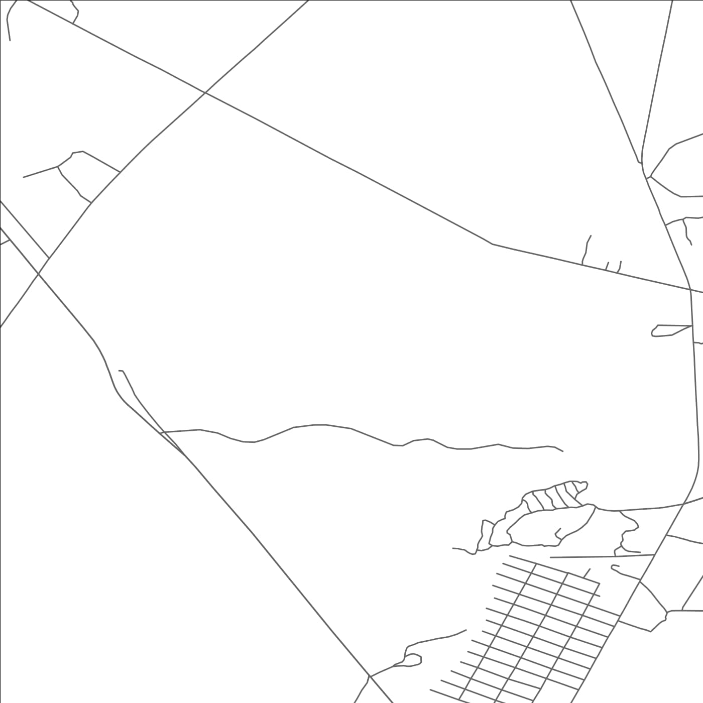 ROAD MAP OF ESTELL MANOR, NEW JERSEY BY MAPBAKES