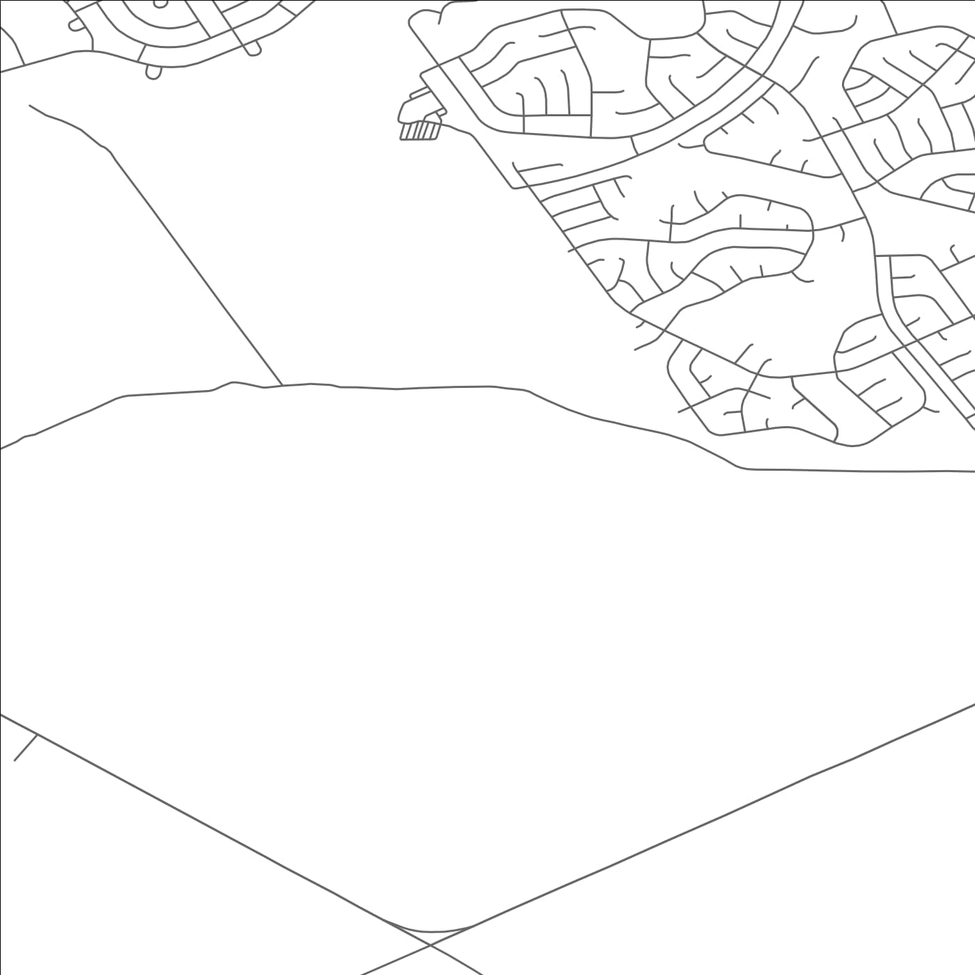 ROAD MAP OF HOLIDAY HEIGHTS, NEW JERSEY BY MAPBAKES