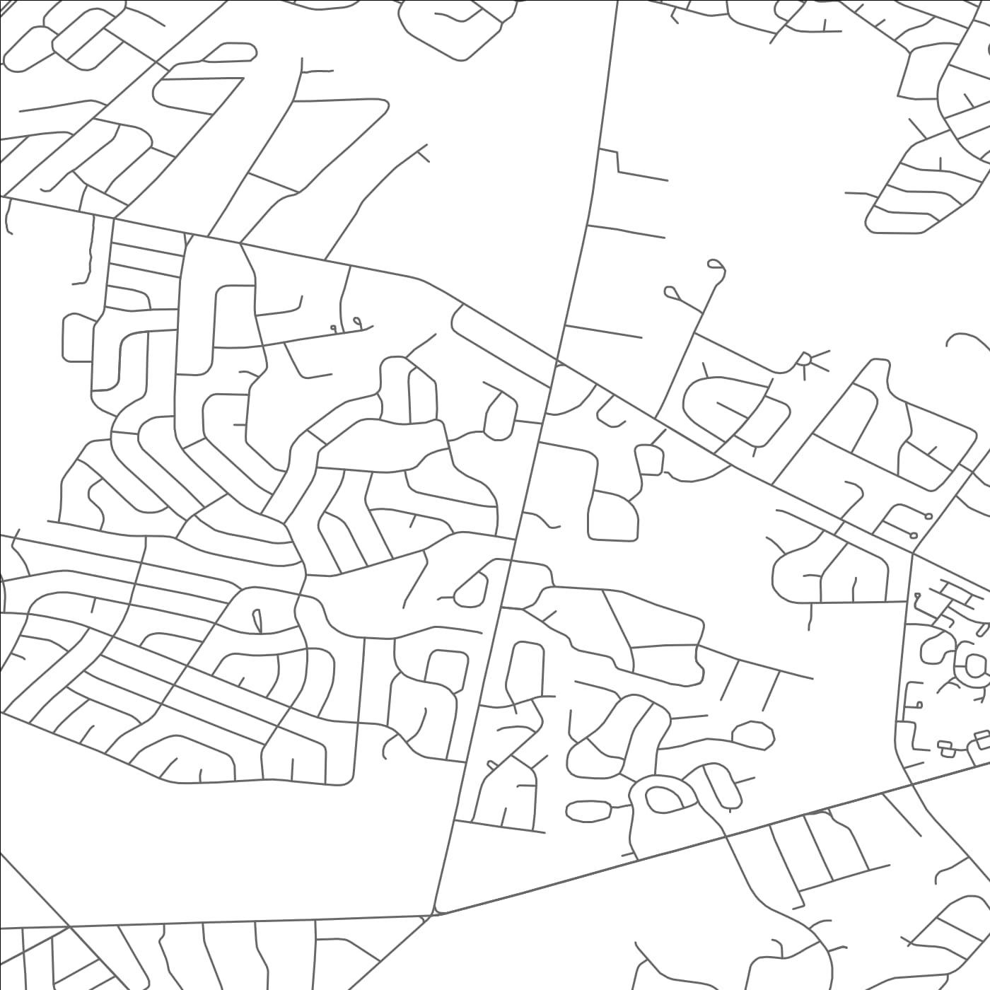 ROAD MAP OF SPRINGDALE, NEW JERSEY BY MAPBAKES