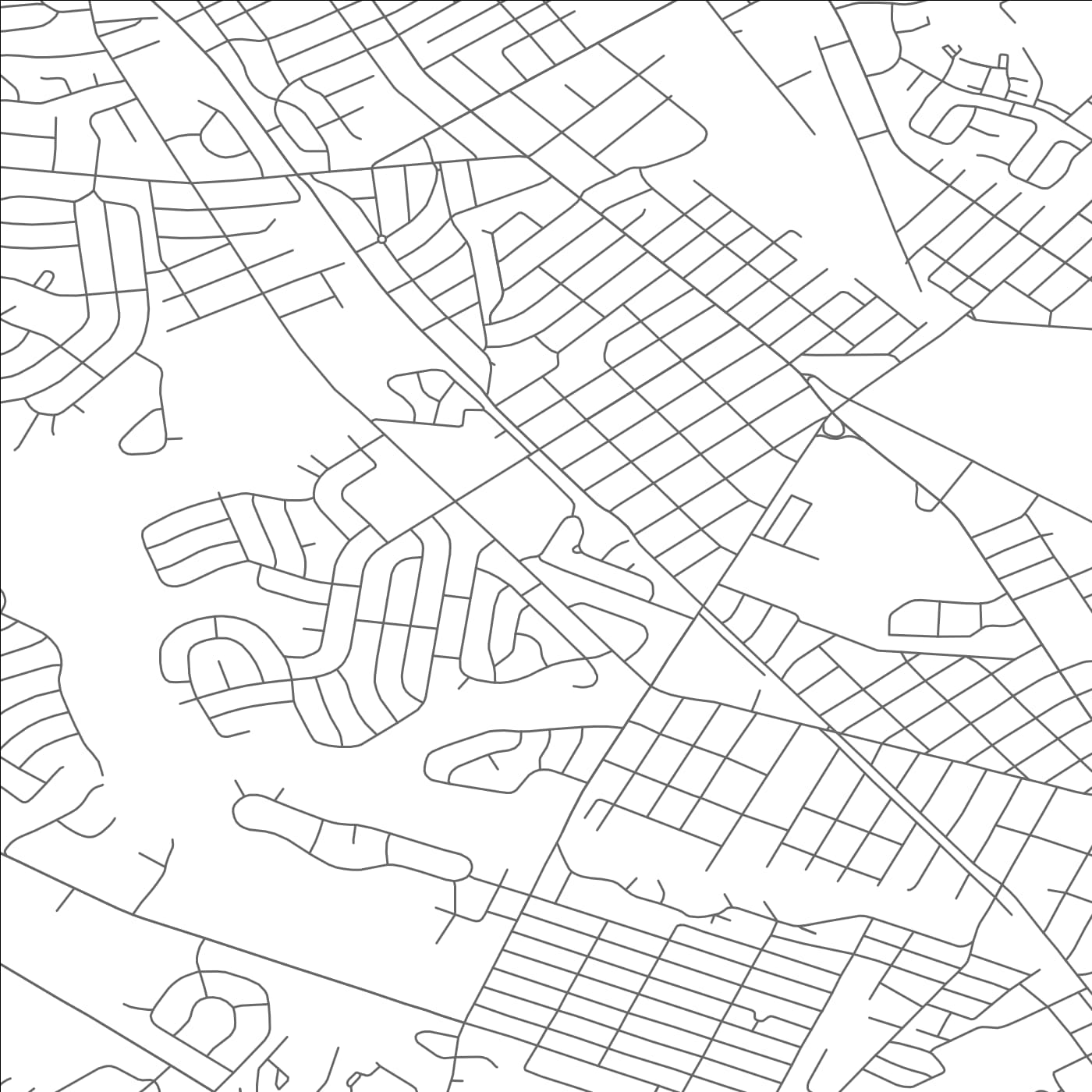 ROAD MAP OF STRATFORD, NEW JERSEY BY MAPBAKES