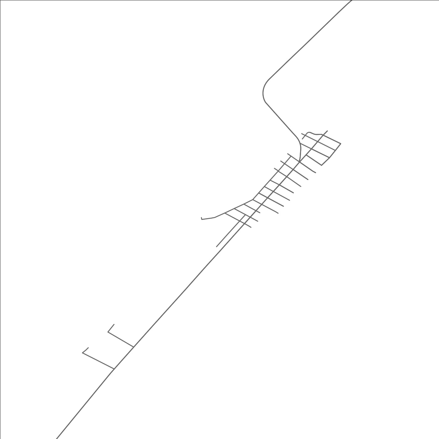 ROAD MAP OF STRATHMERE, NEW JERSEY BY MAPBAKES