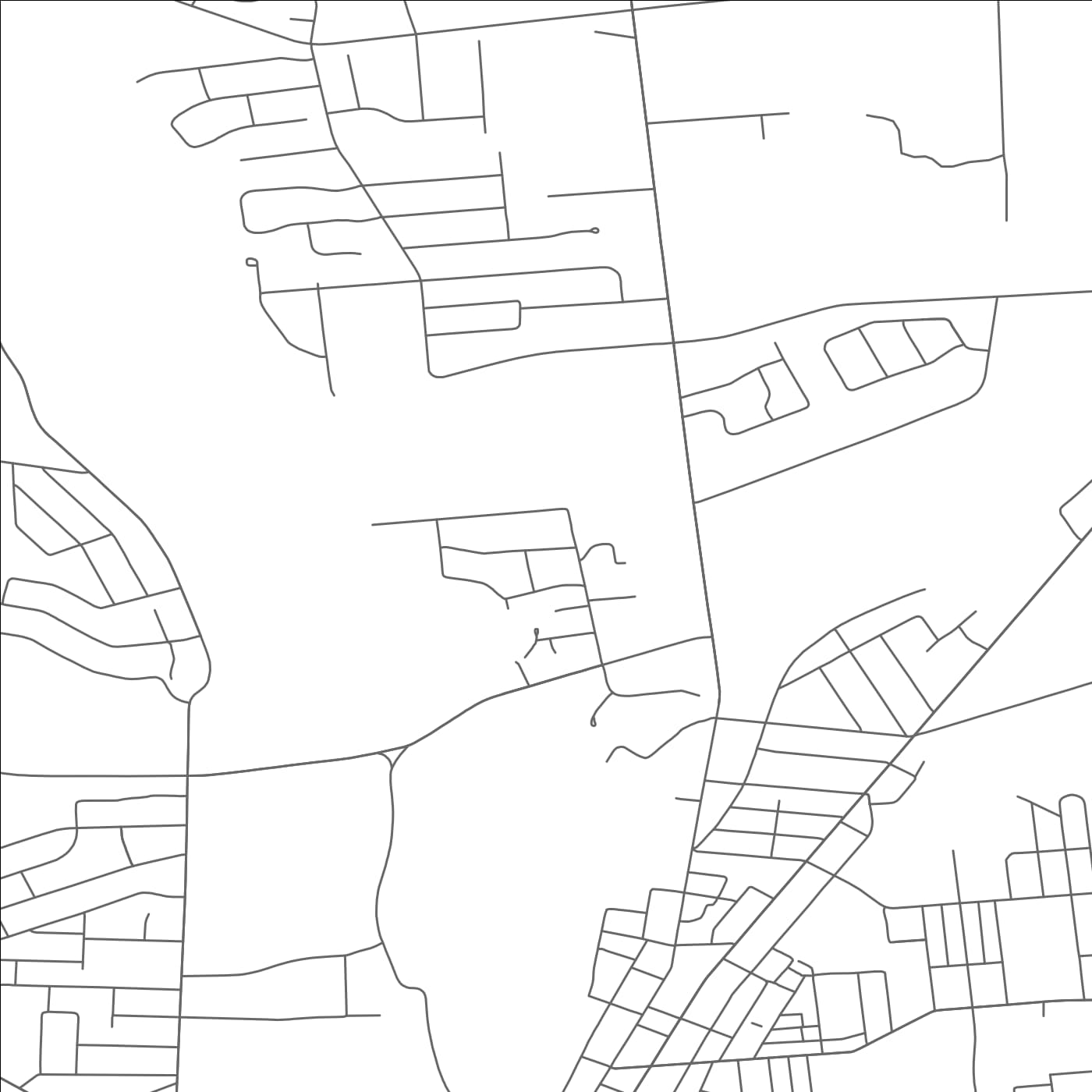 ROAD MAP OF SUNSET LAKE, NEW JERSEY BY MAPBAKES
