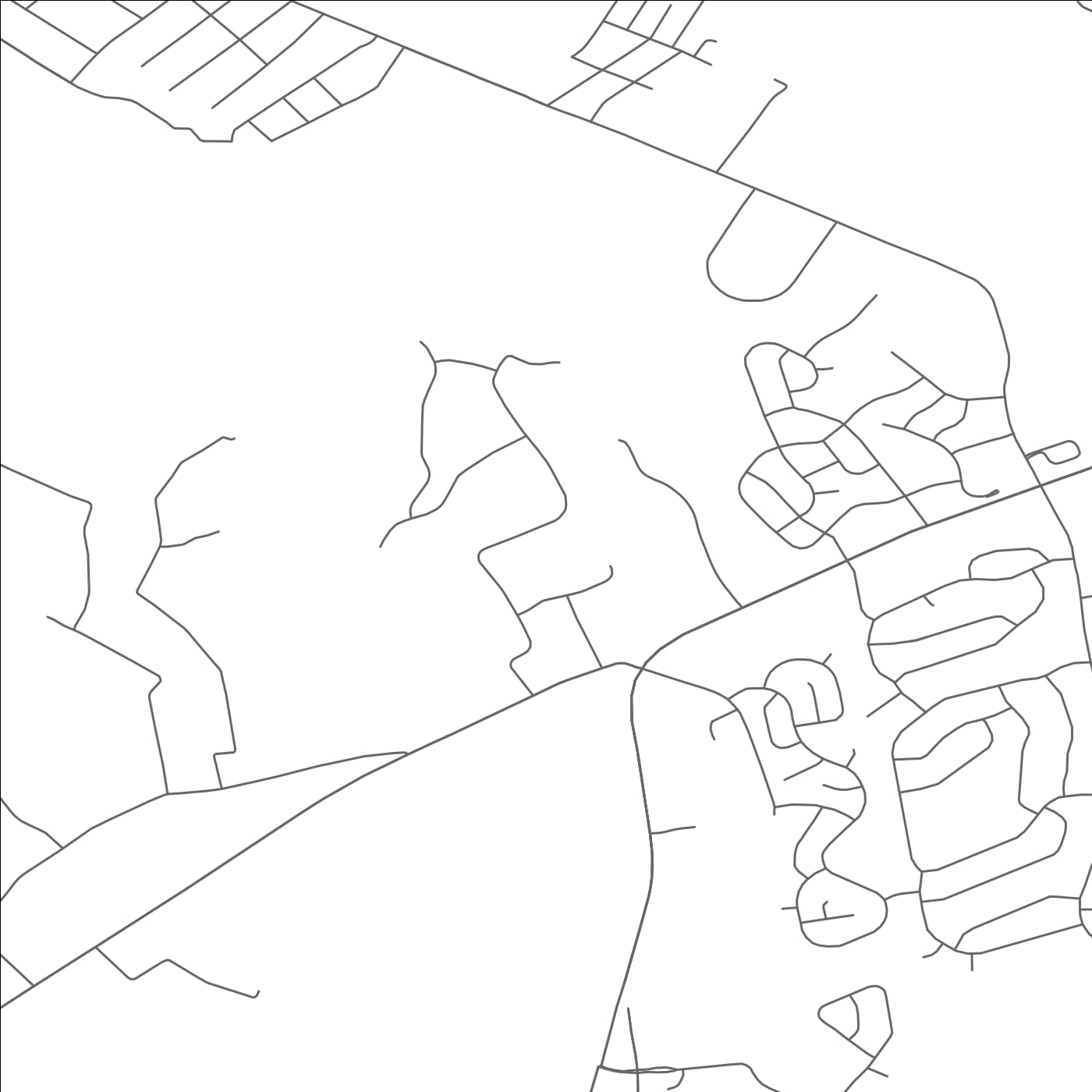 ROAD MAP OF TEN MILE RUN, NEW JERSEY BY MAPBAKES