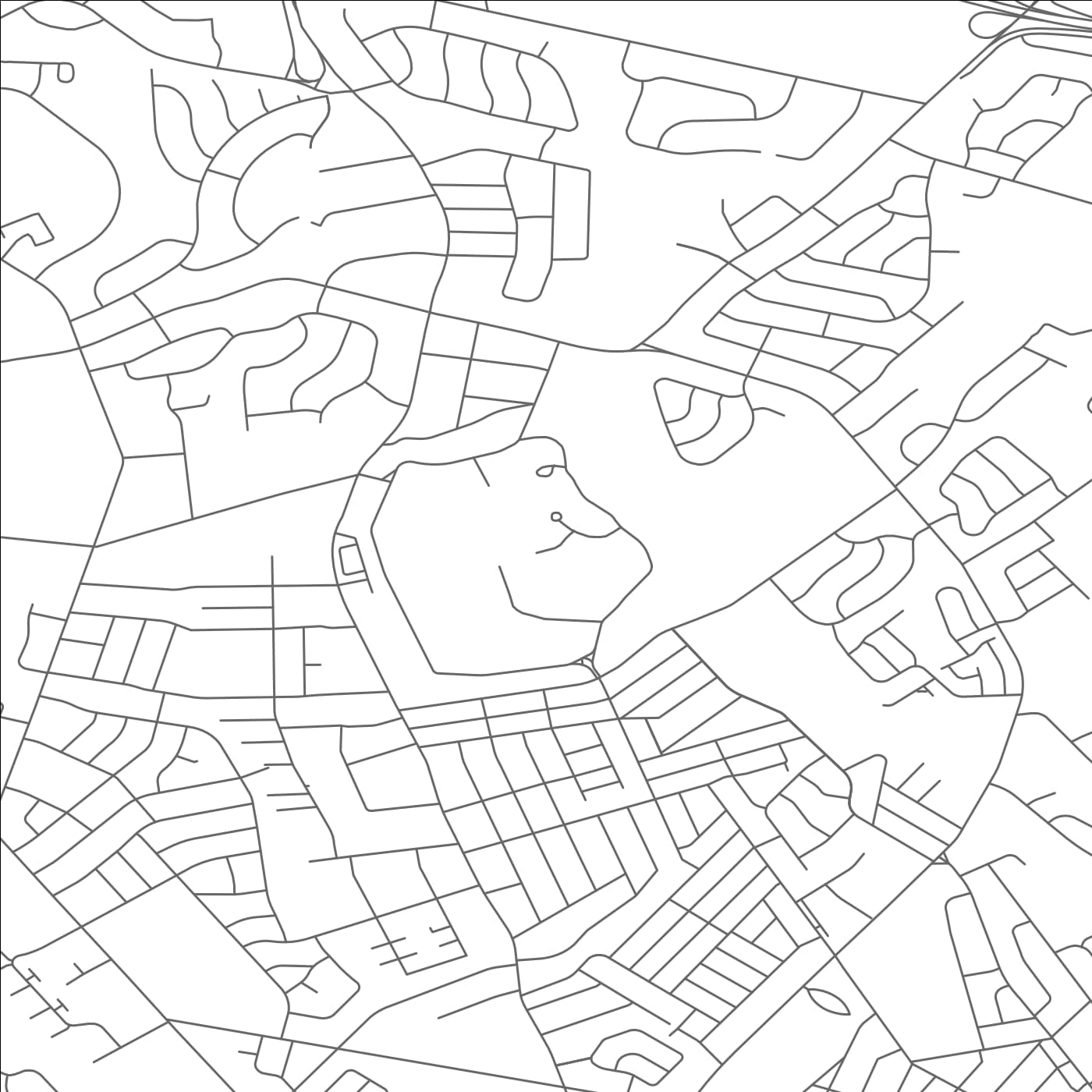 ROAD MAP OF THE COLLEGE OF NEW JERSEY, NEW JERSEY BY MAPBAKES