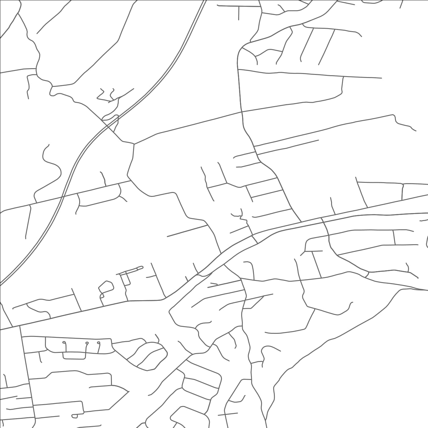 ROAD MAP OF TOWACO, NEW JERSEY BY MAPBAKES