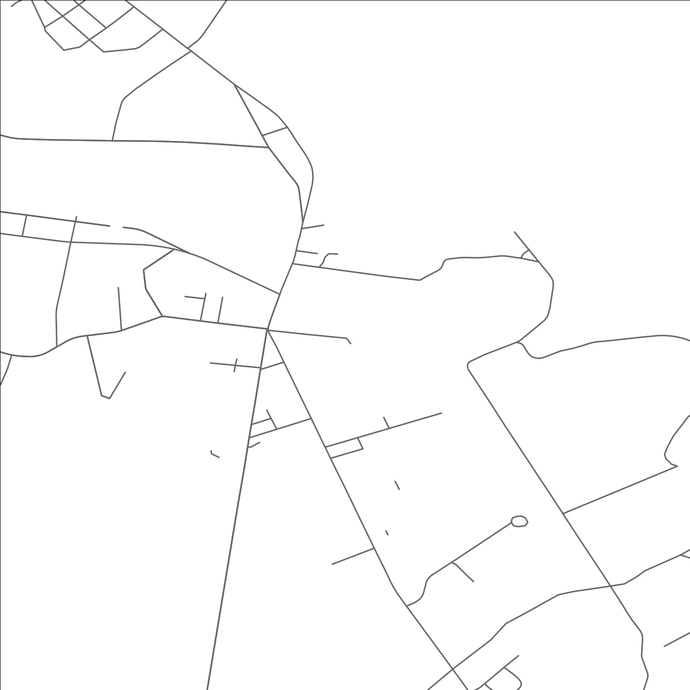 ROAD MAP OF TUCKAHOE, NEW JERSEY BY MAPBAKES
