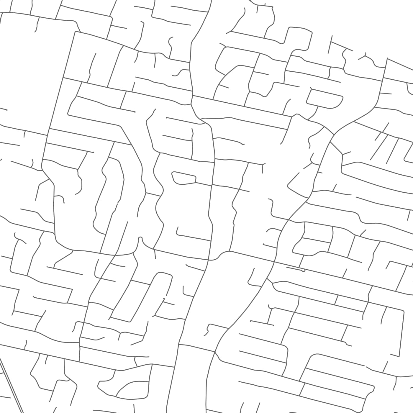 ROAD MAP OF UPPER SADDLE RIVER, NEW JERSEY BY MAPBAKES
